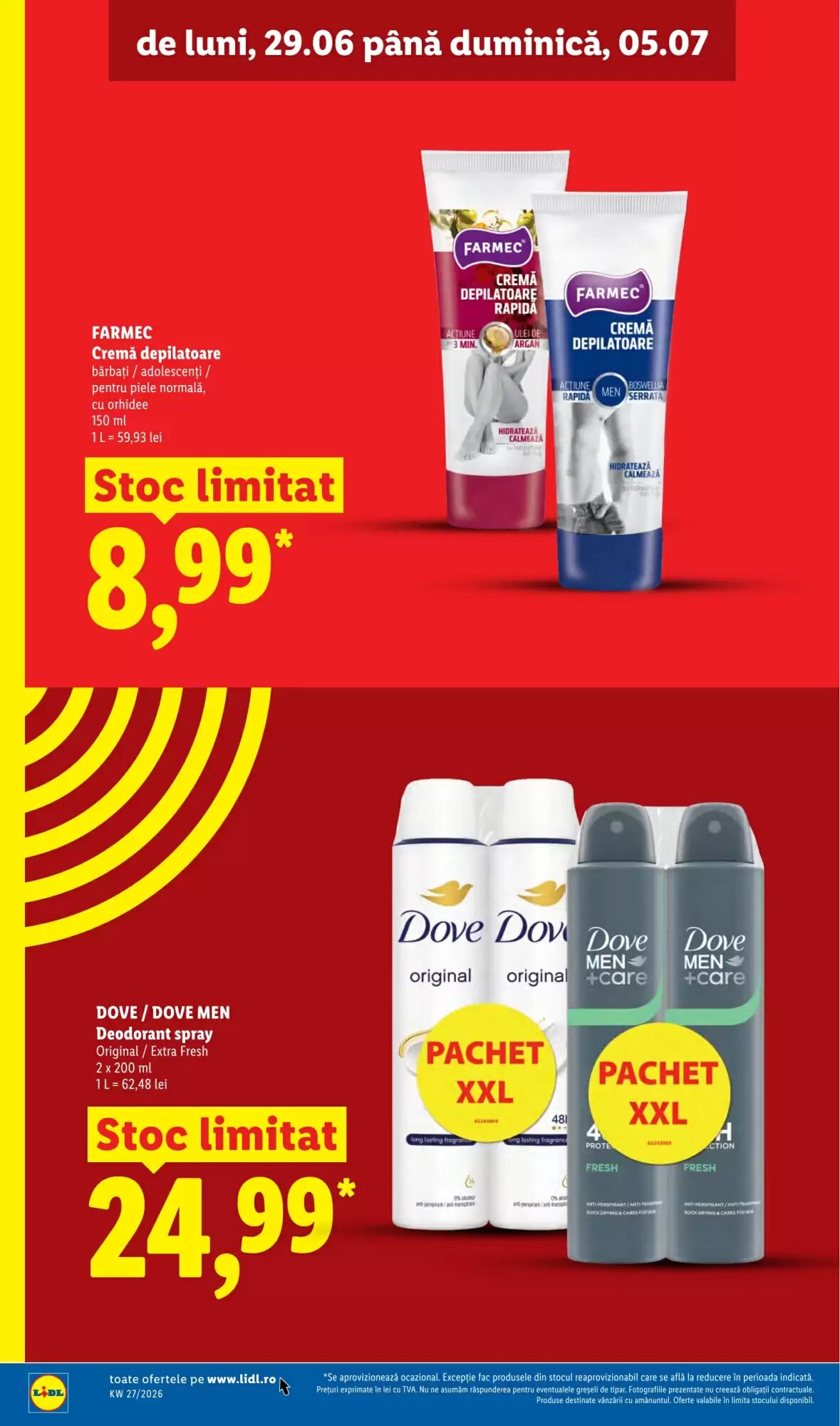 Catalogul cu oferte Lidl valabil de la 29.06.2026 - Pagina 26.