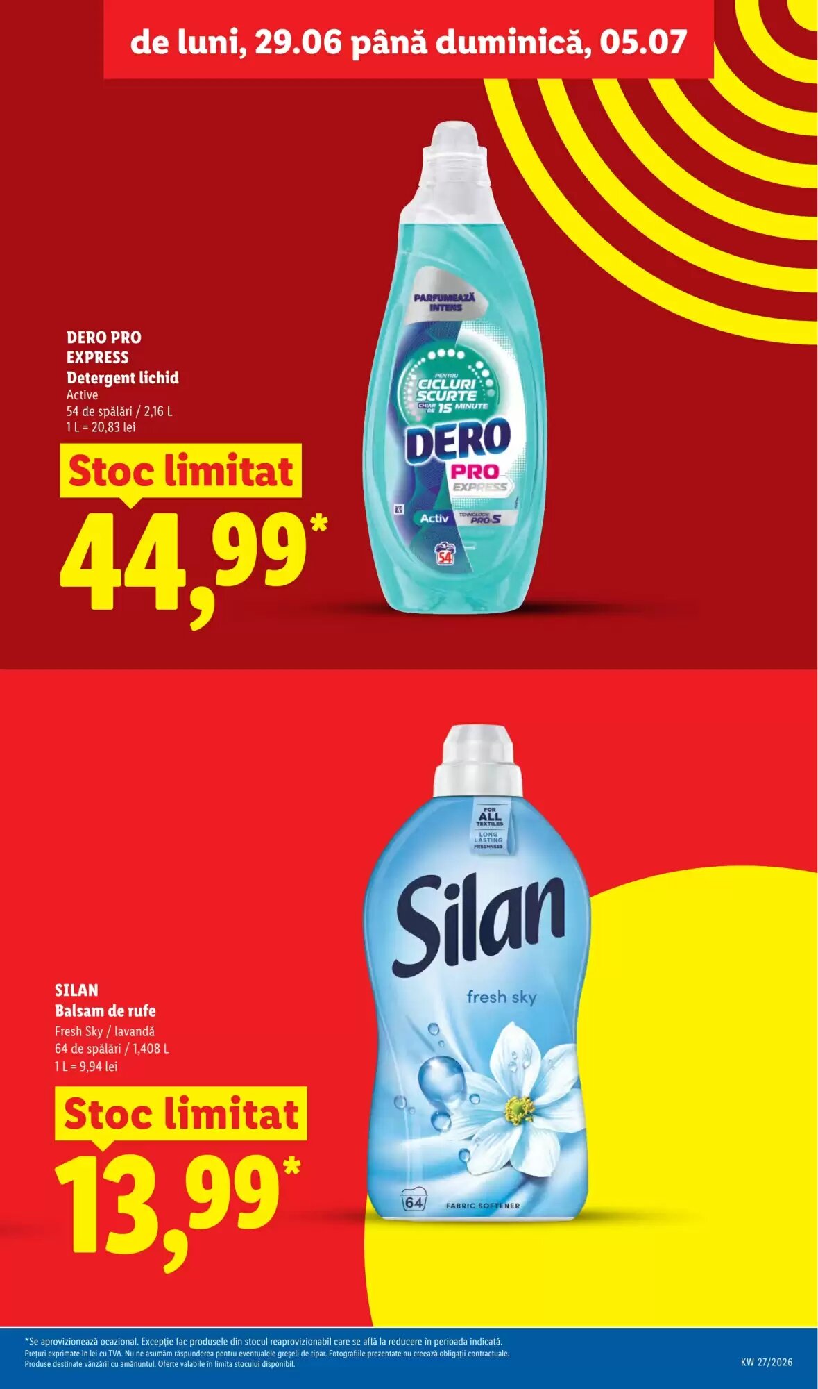 Catalogul cu oferte Lidl valabil de la 29.06.2026 - Pagina 27.