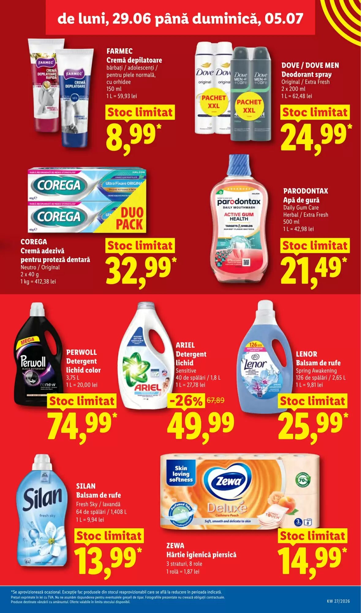 Catalogul cu oferte Lidl valabil de la 29.06.2026 - Pagina 29.