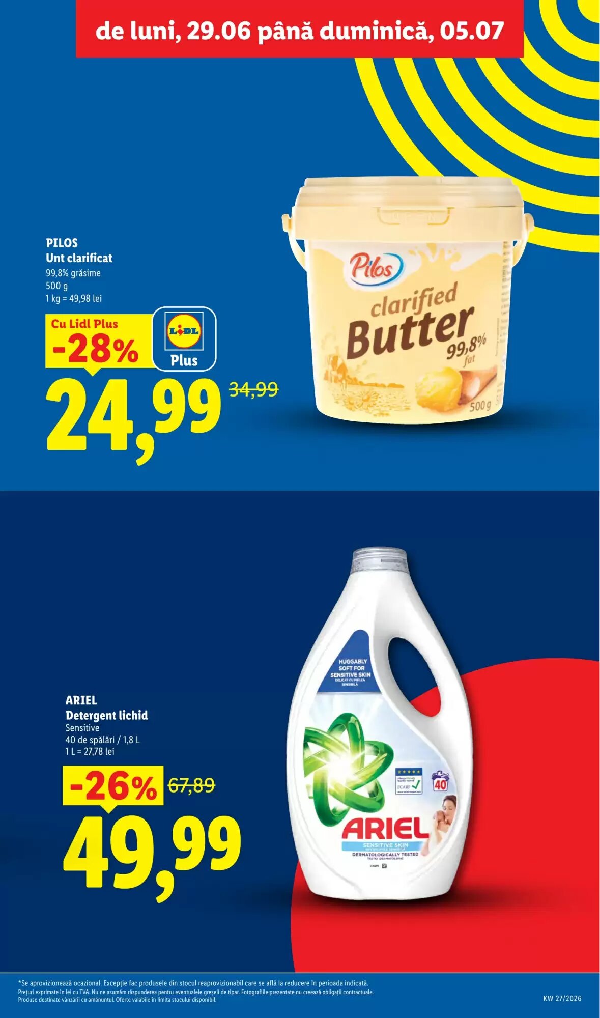 Catalogul cu oferte Lidl valabil de la 29.06.2026 - Pagina 3.