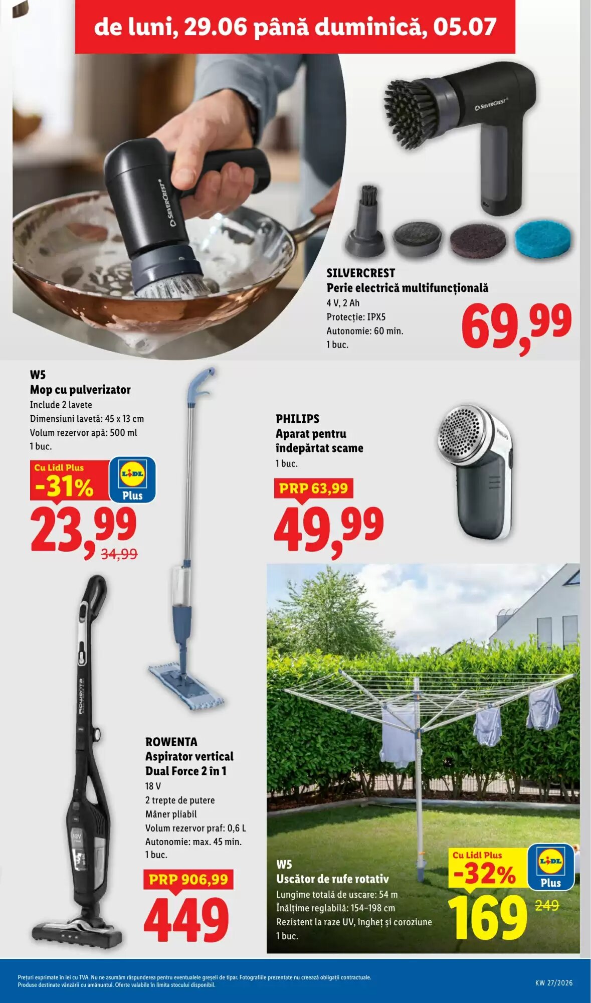 Catalogul cu oferte Lidl valabil de la 29.06.2026 - Pagina 47.