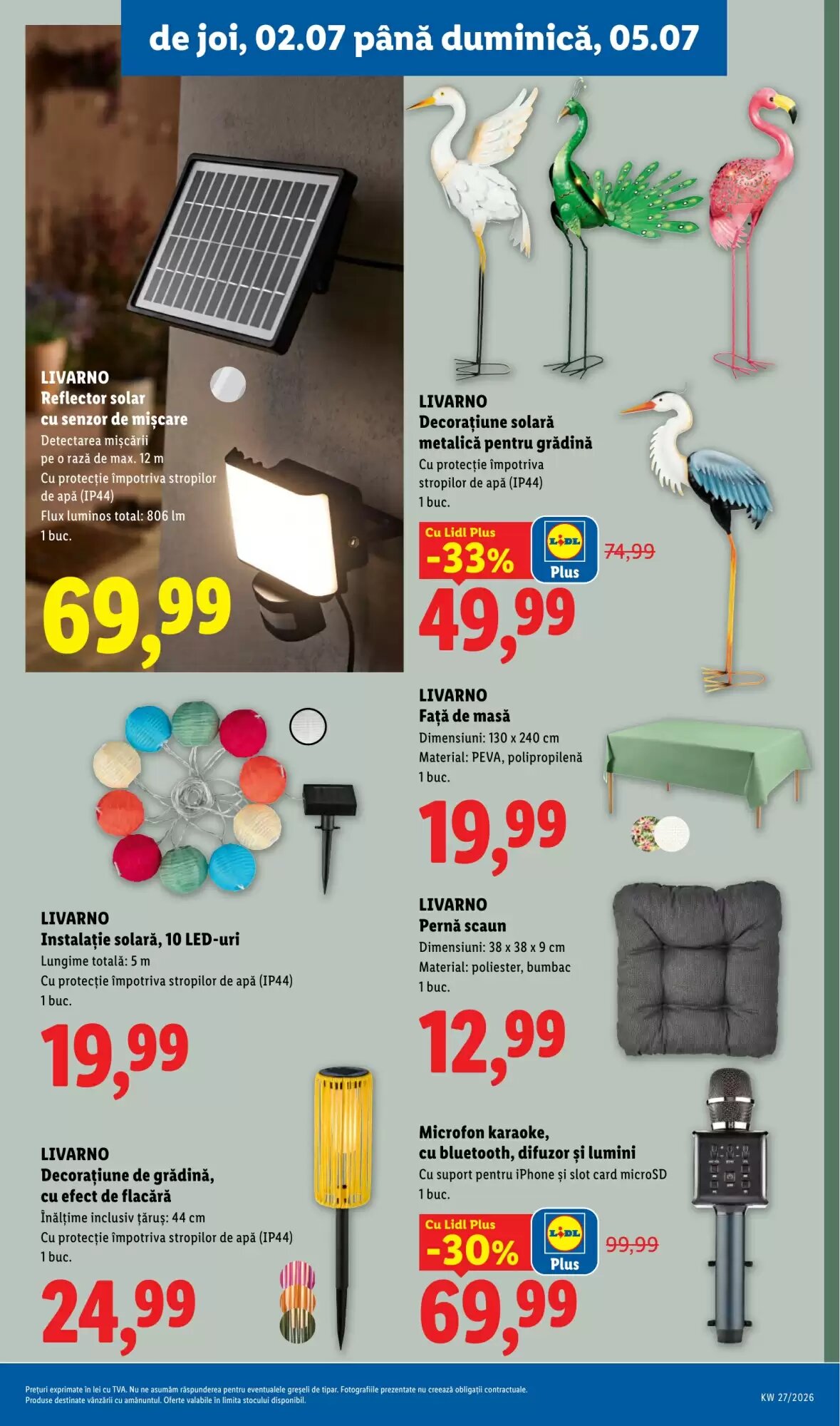 Catalogul cu oferte Lidl valabil de la 29.06.2026 - Pagina 91.