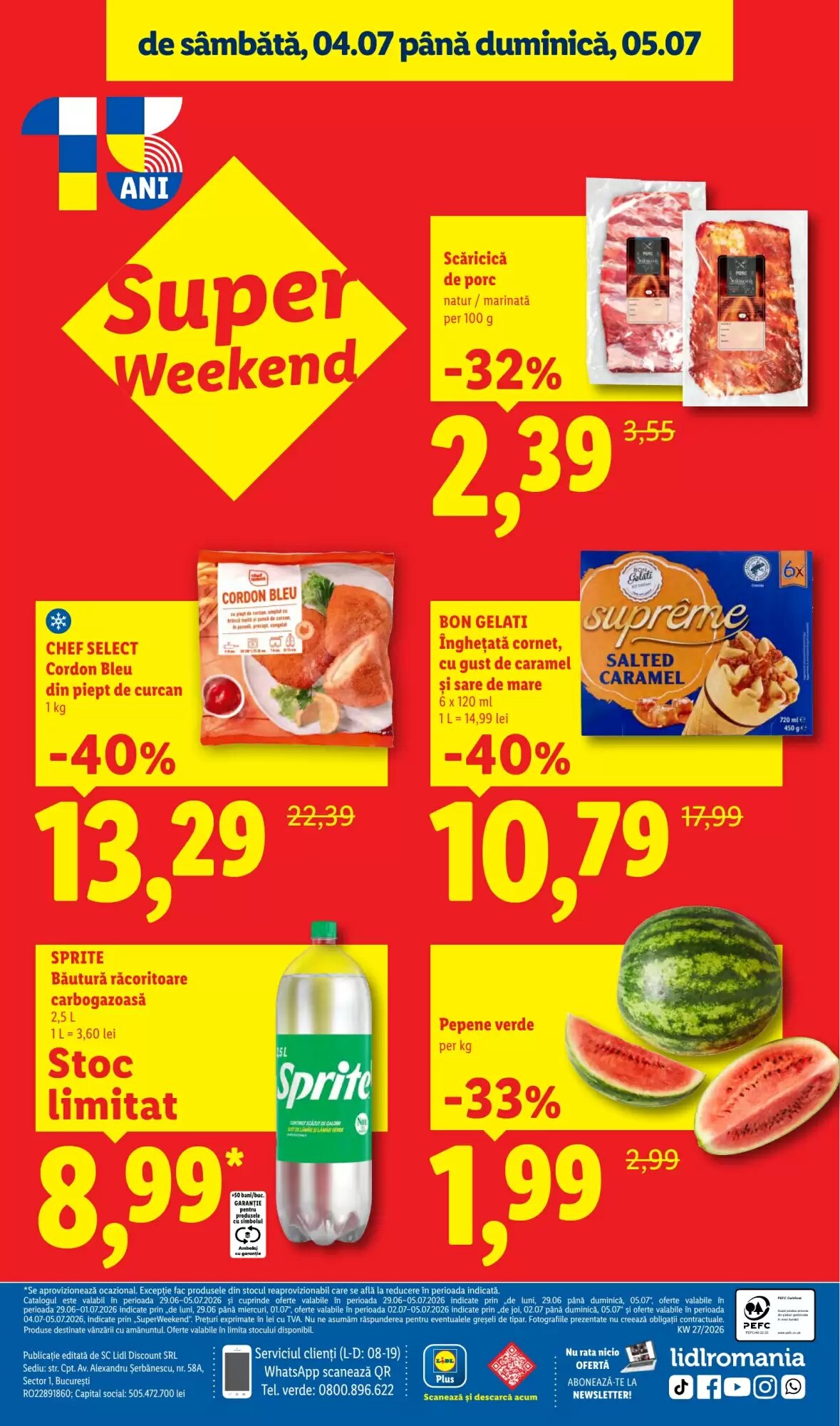 Catalogul cu oferte Lidl valabil de la 29.06.2026 - Pagina 96.