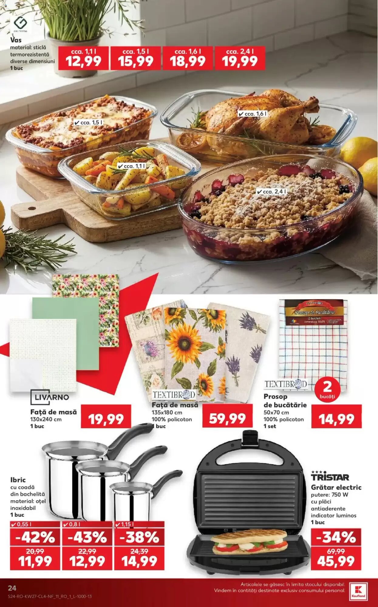 Catalogul cu oferte Kaufland valabil de la 30.06.2026 - Pagina 24.