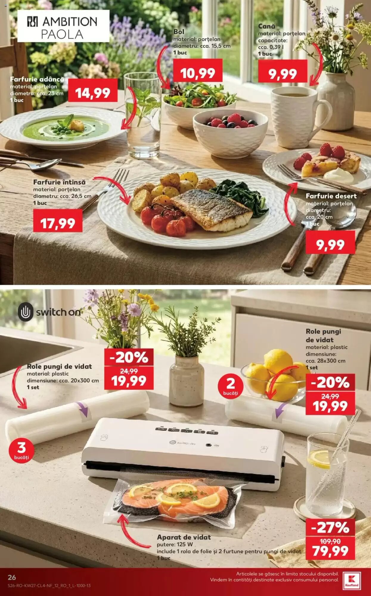 Catalogul cu oferte Kaufland valabil de la 30.06.2026 - Pagina 26.