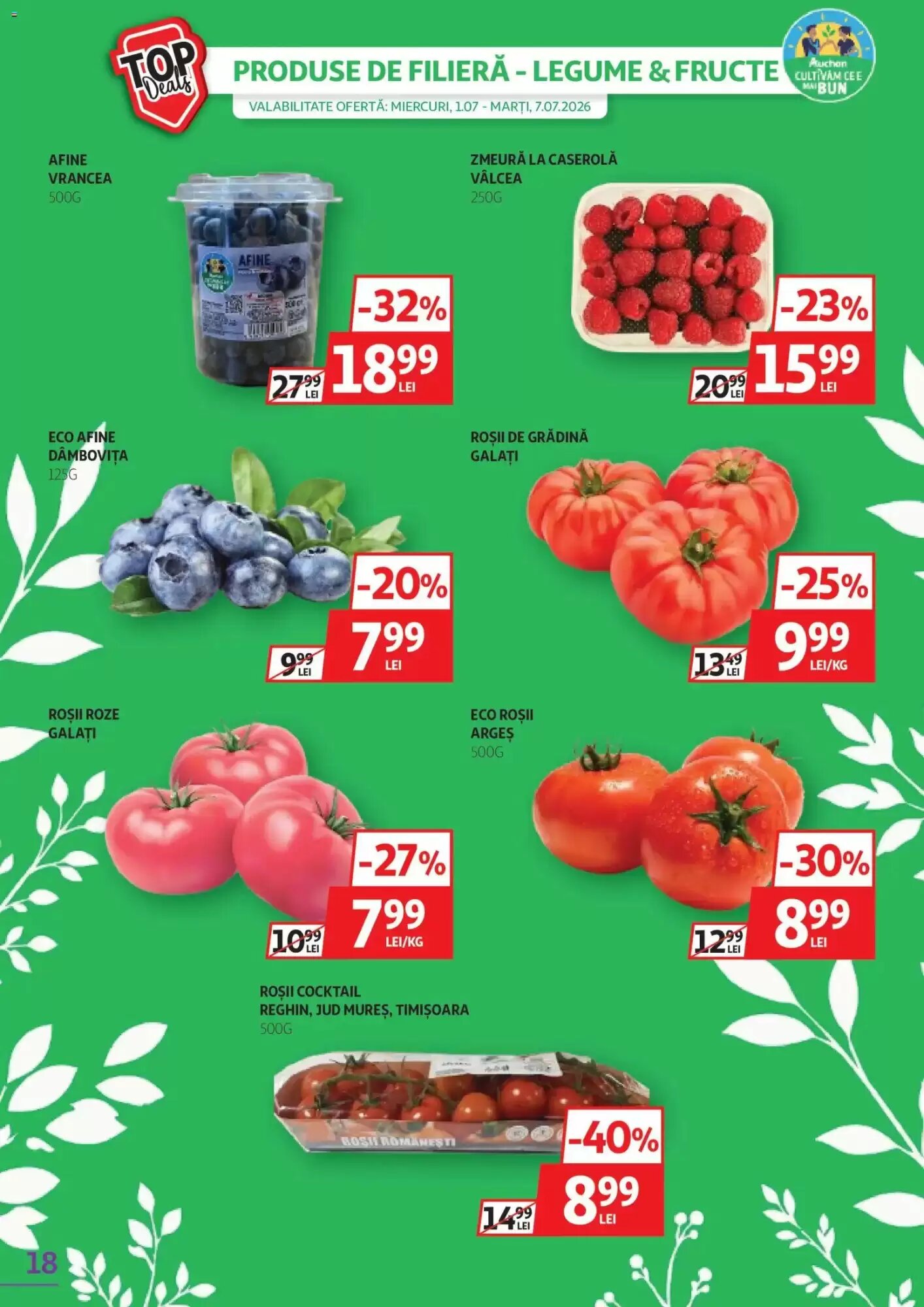 Catalogul cu oferte Auchan valabil de la 30.06.2026 - Pagina 18.