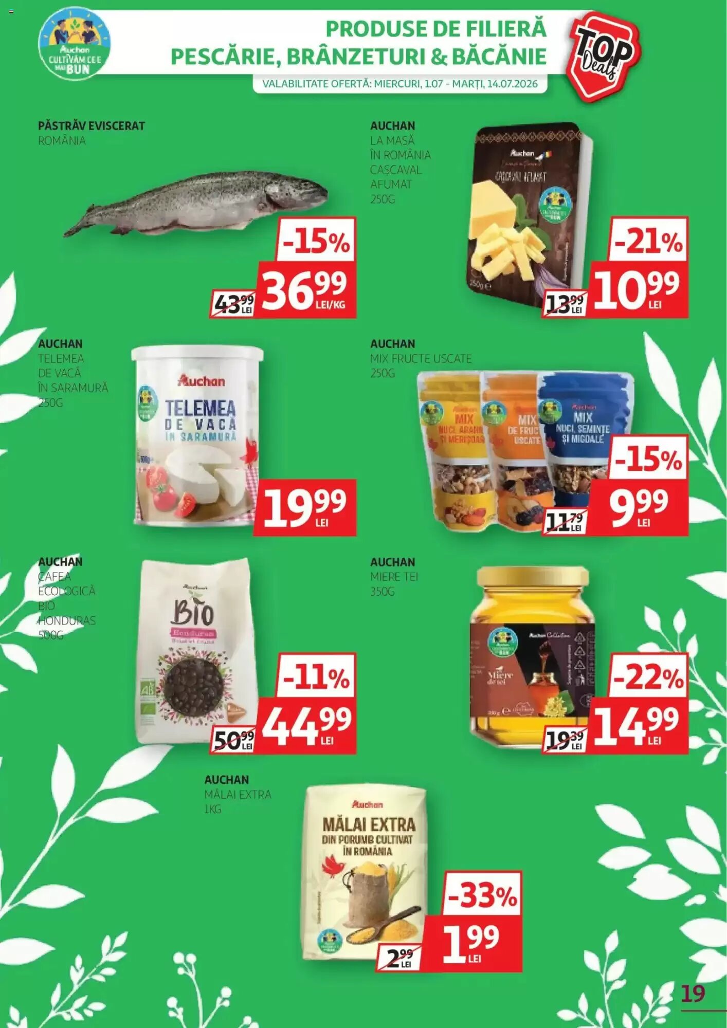 Catalogul cu oferte Auchan valabil de la 30.06.2026 - Pagina 19.