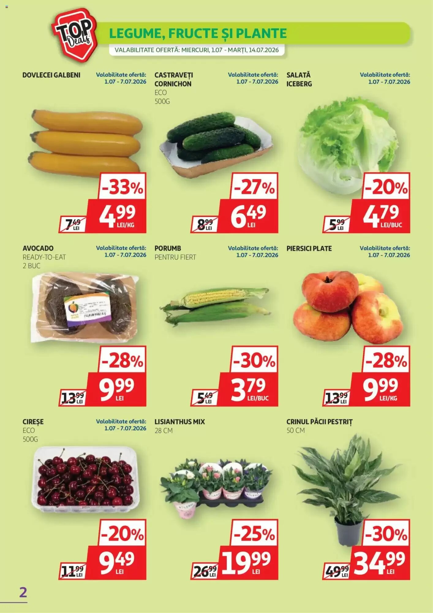 Catalogul cu oferte Auchan valabil de la 30.06.2026 - Pagina 2.