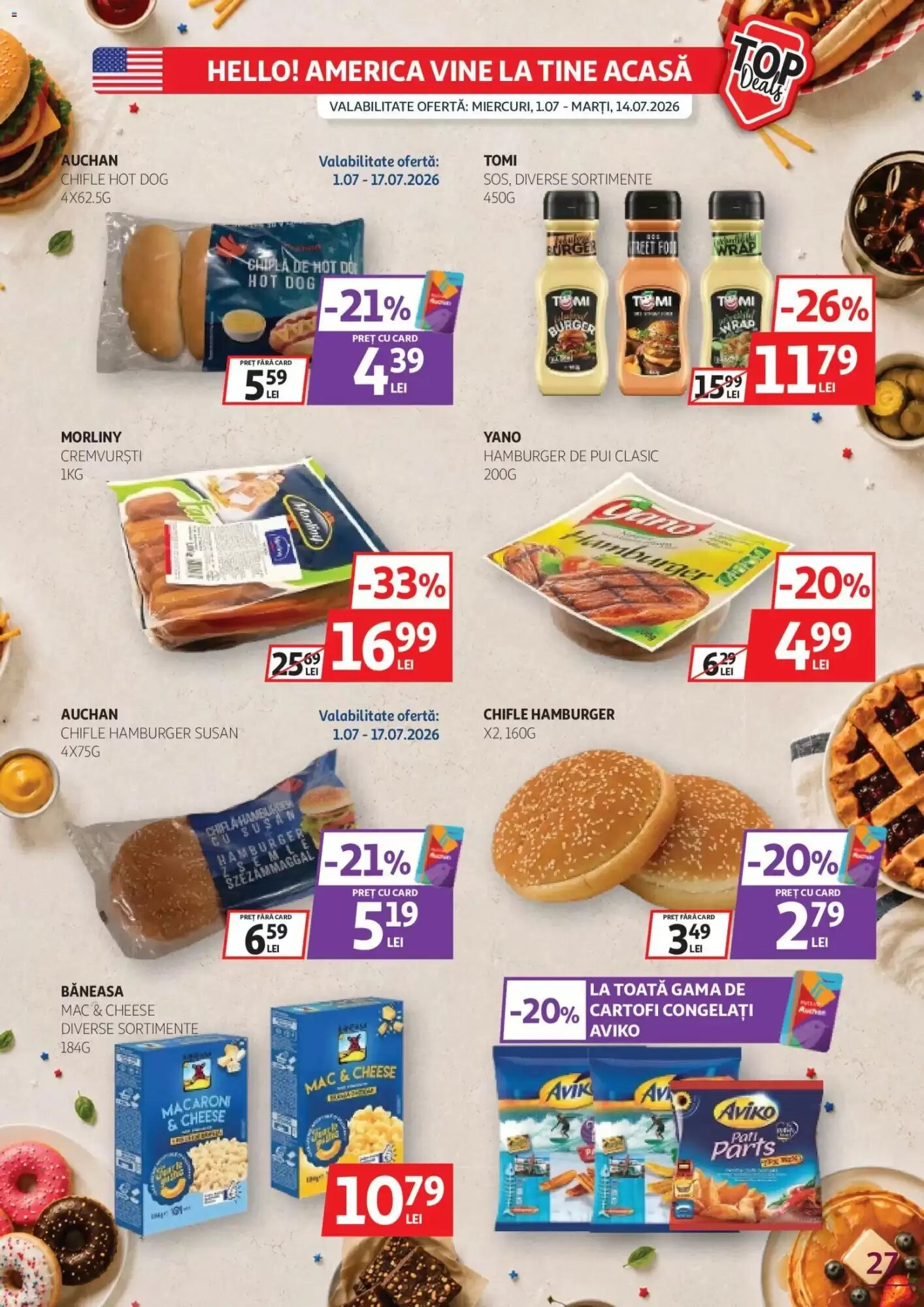 Catalogul cu oferte Auchan valabil de la 30.06.2026 - Pagina 27.