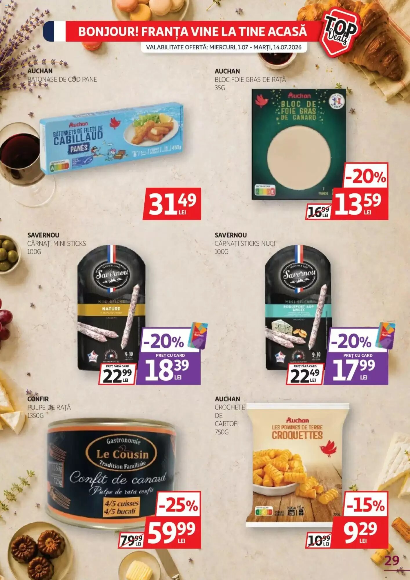 Catalogul cu oferte Auchan valabil de la 30.06.2026 - Pagina 29.