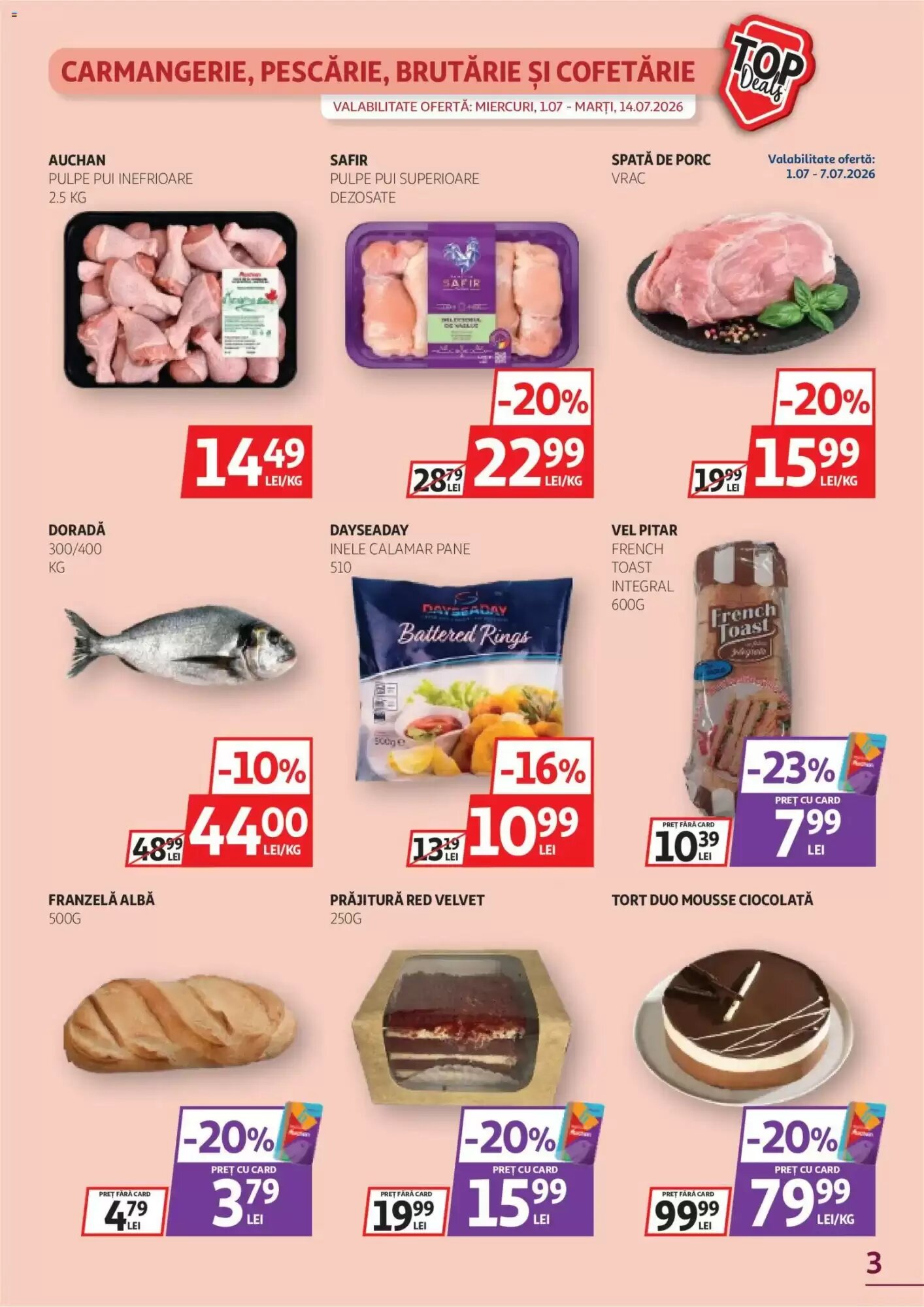 Catalogul cu oferte Auchan valabil de la 30.06.2026 - Pagina 3.