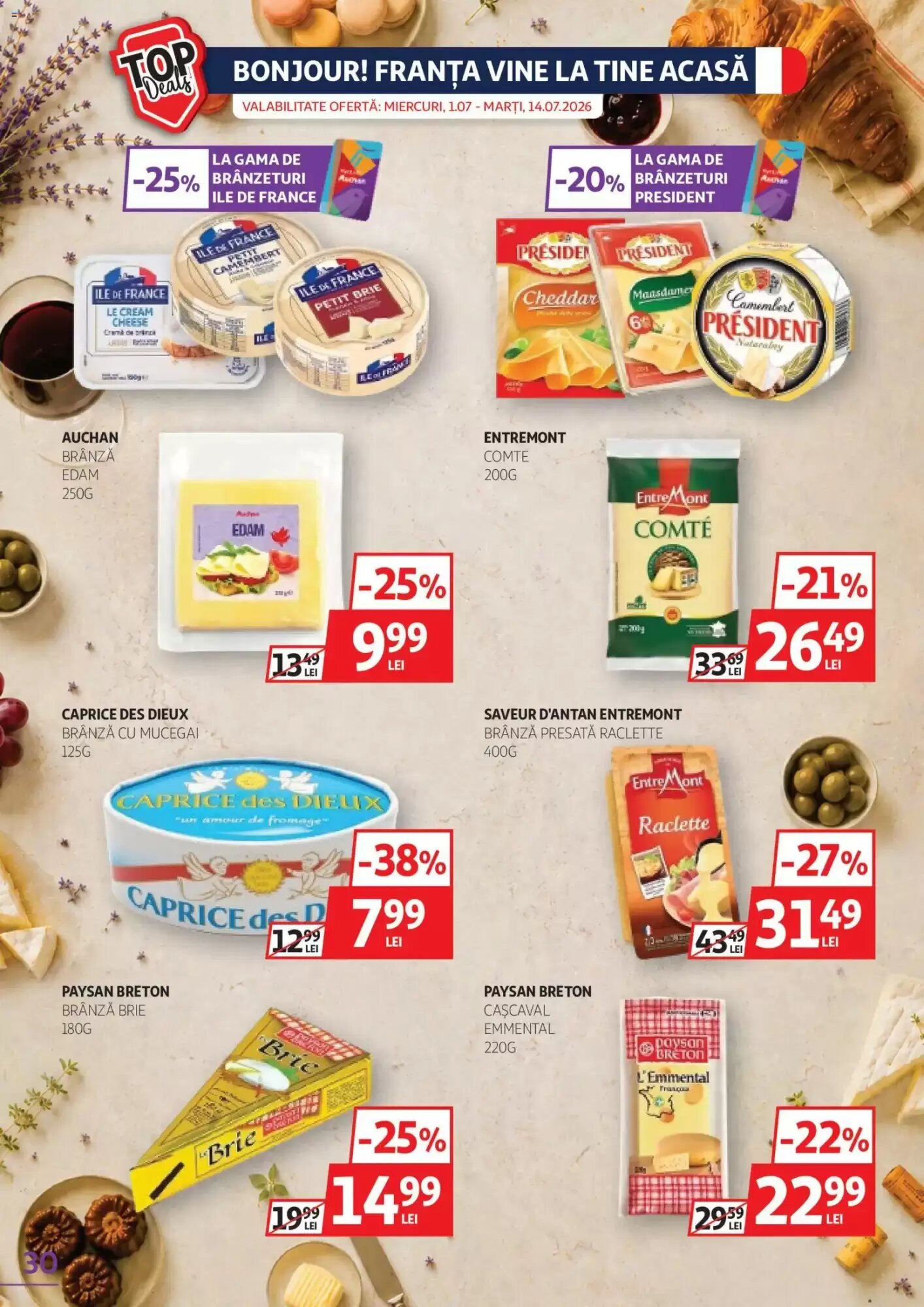 Catalogul cu oferte Auchan valabil de la 30.06.2026 - Pagina 30.