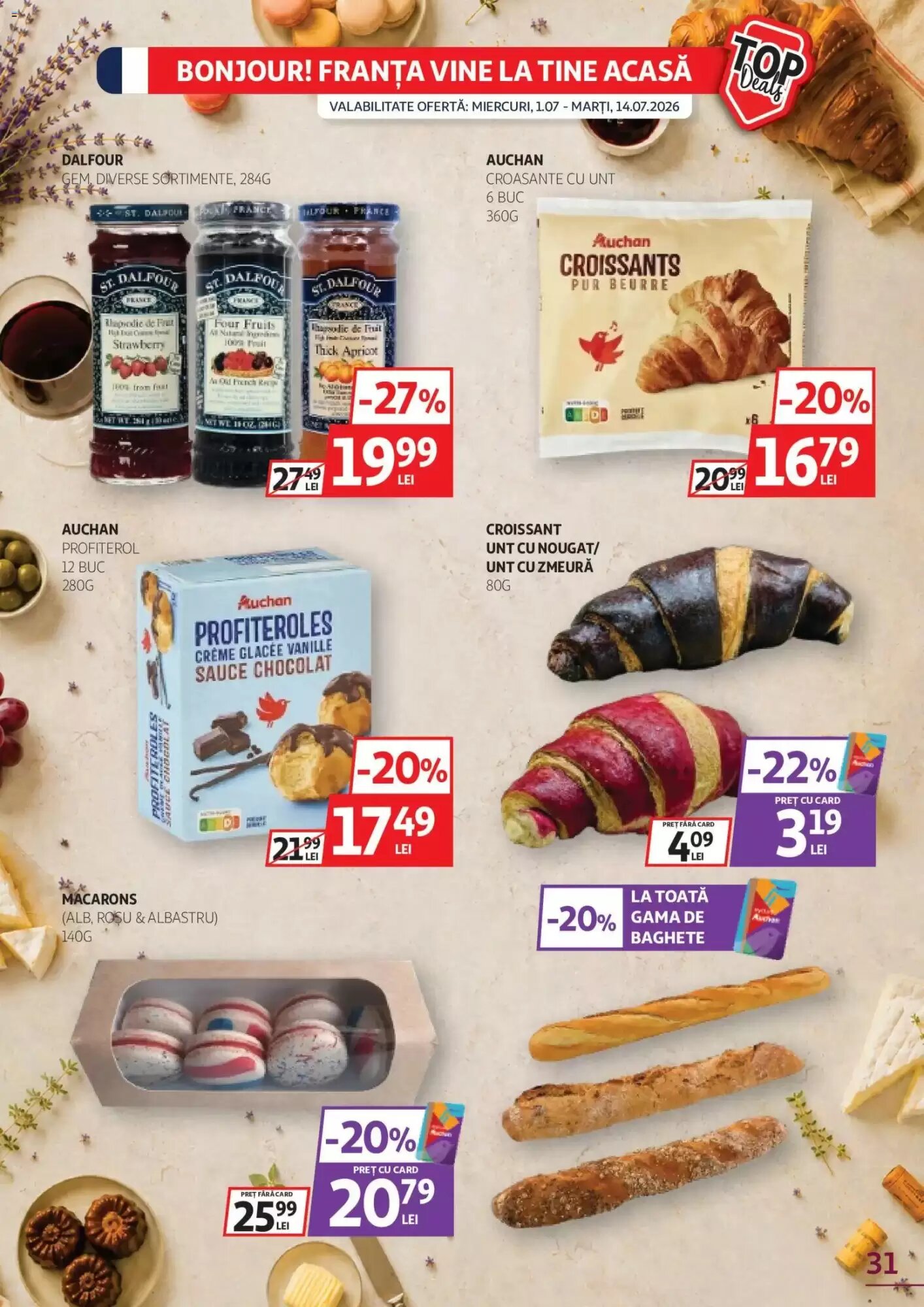 Catalogul cu oferte Auchan valabil de la 30.06.2026 - Pagina 31.