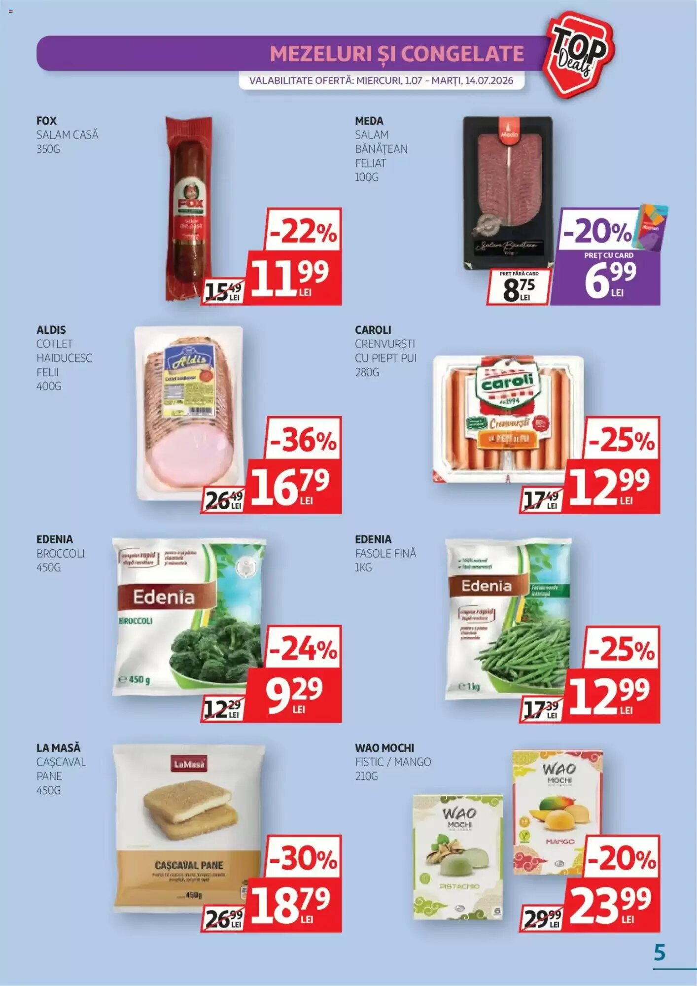 Catalogul cu oferte Auchan valabil de la 30.06.2026 - Pagina 5.