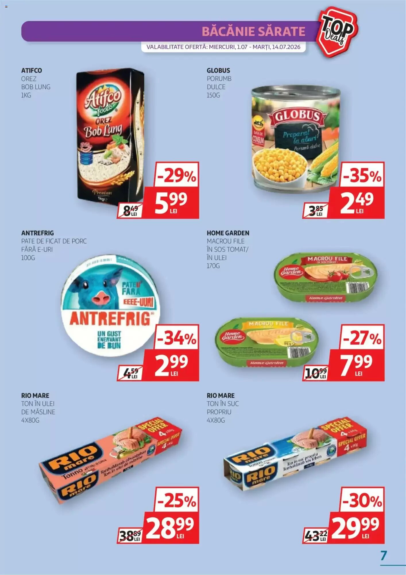 Catalogul cu oferte Auchan valabil de la 30.06.2026 - Pagina 7.