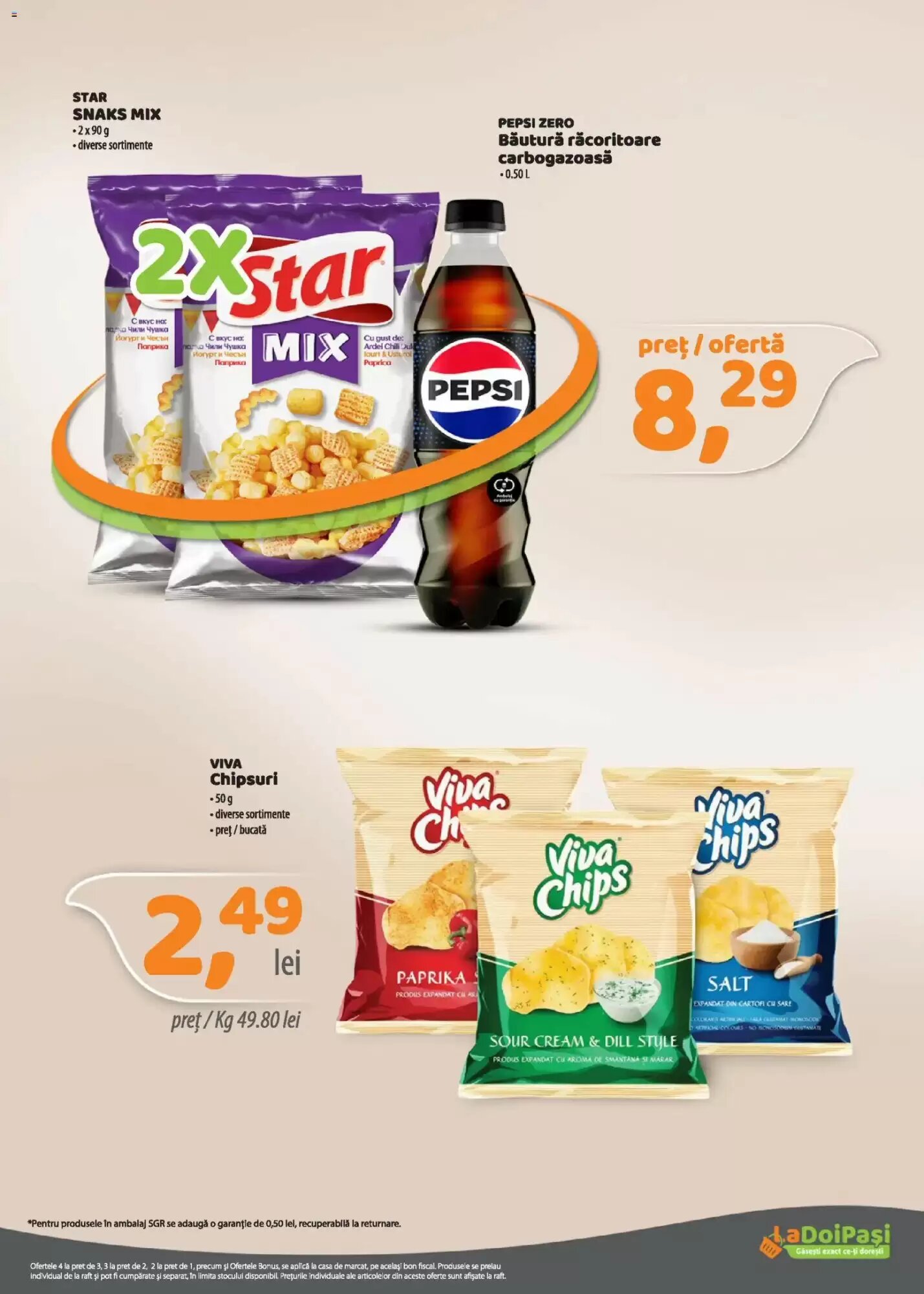 Catalogul cu oferte La Doi Pasi valabil de la 30.06.2026 - Pagina 9.