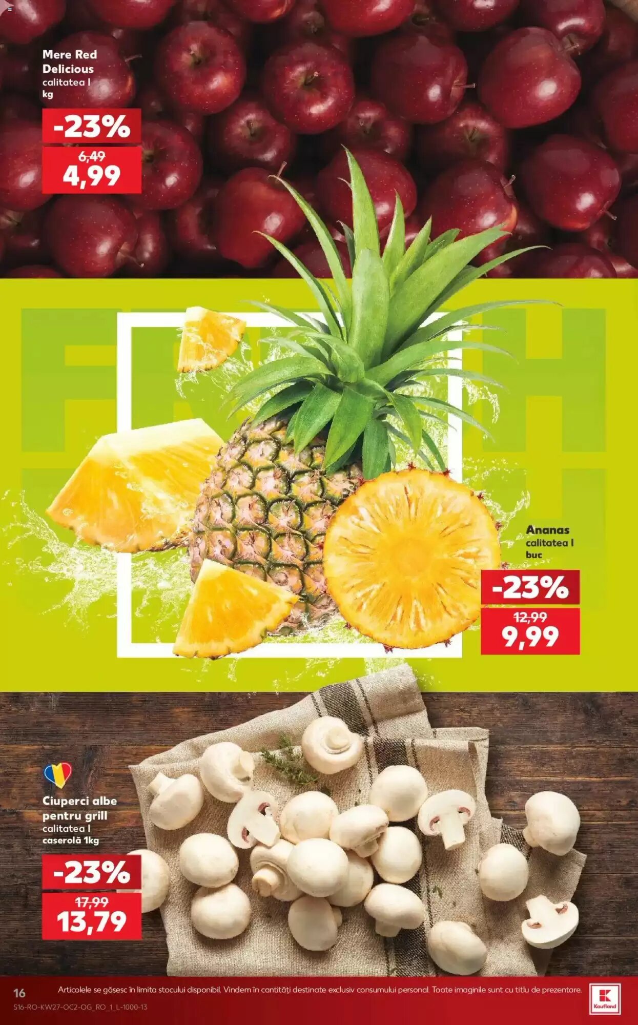 Catalogul cu oferte Kaufland valabil de la 01.07.2026 - Pagina 16.