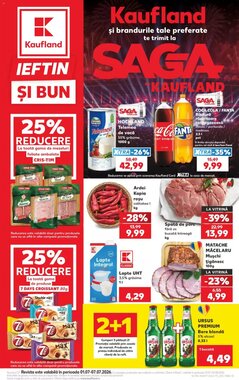 Catalogul cu oferte Kaufland valabil de la 01.07.2026