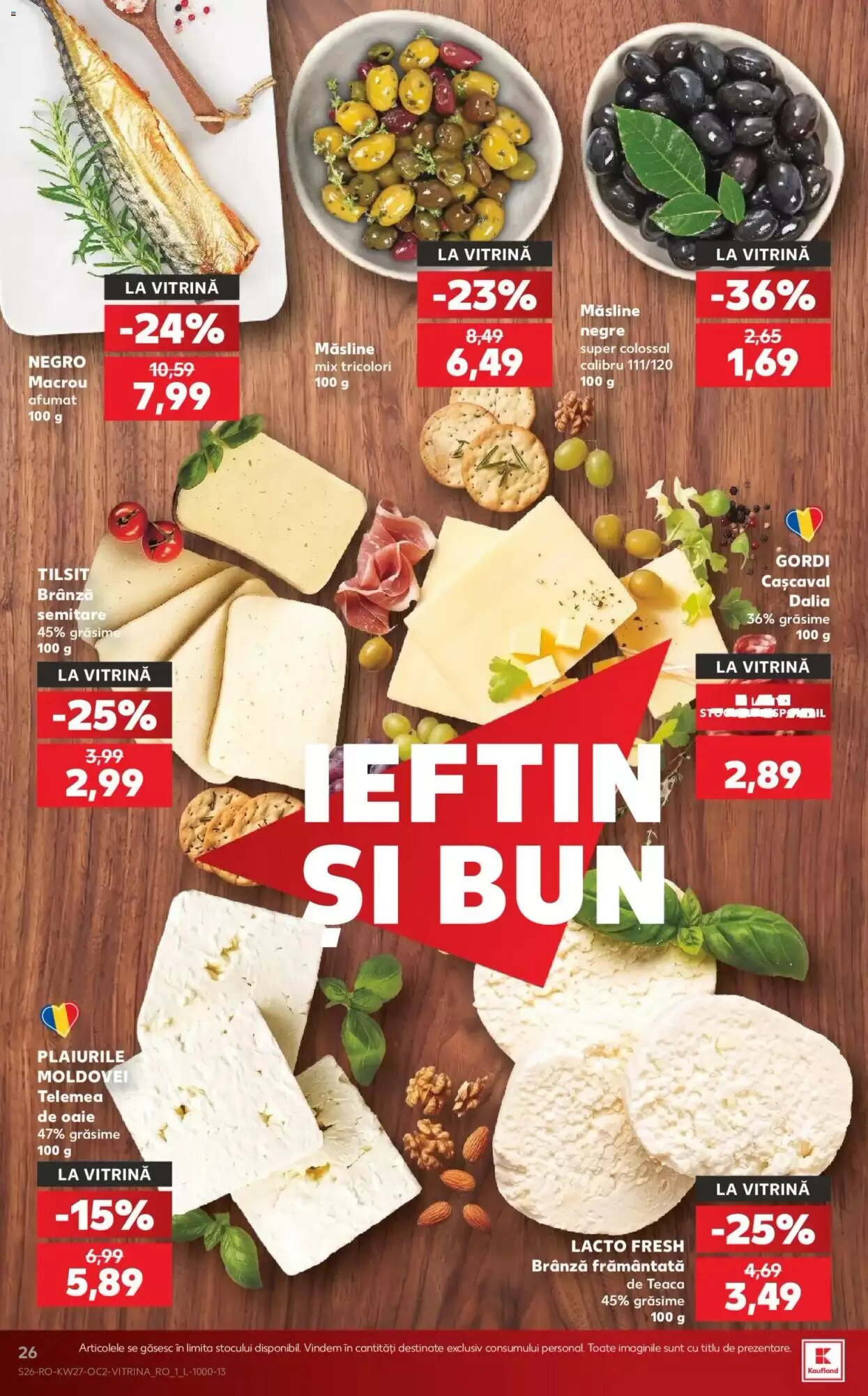Catalogul cu oferte Kaufland valabil de la 01.07.2026 - Pagina 26.