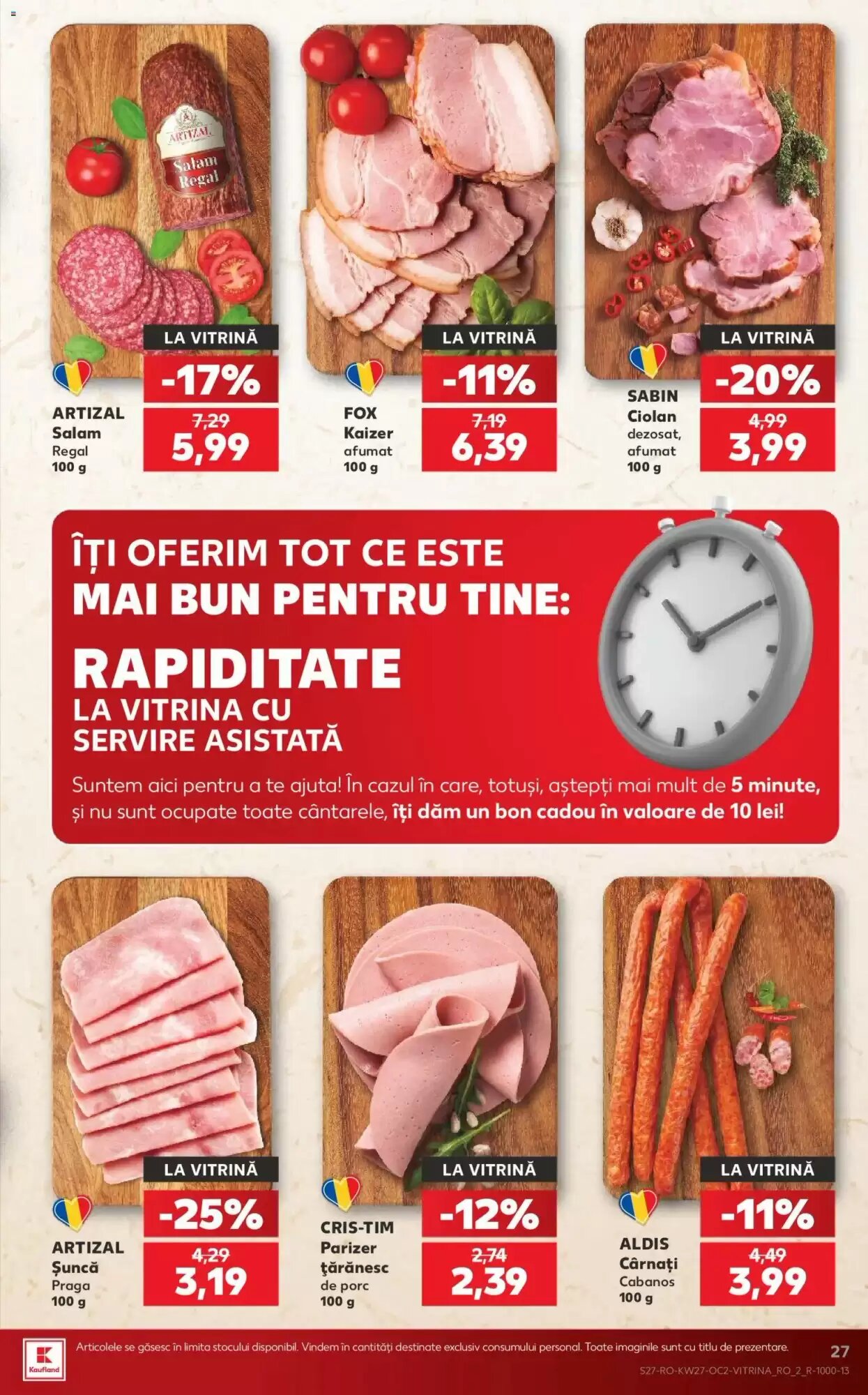 Catalogul cu oferte Kaufland valabil de la 01.07.2026 - Pagina 27.