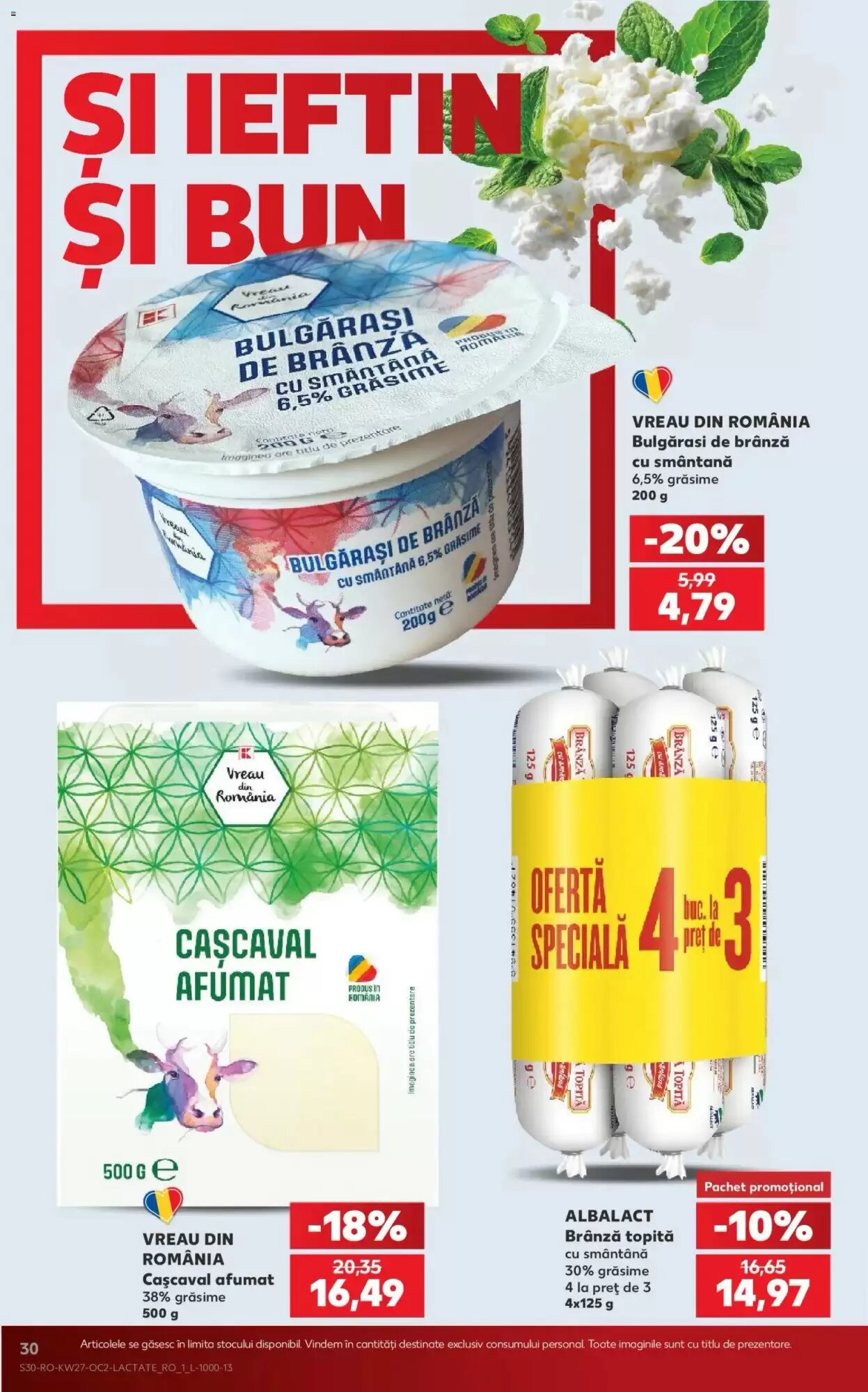 Catalogul cu oferte Kaufland valabil de la 01.07.2026 - Pagina 30.