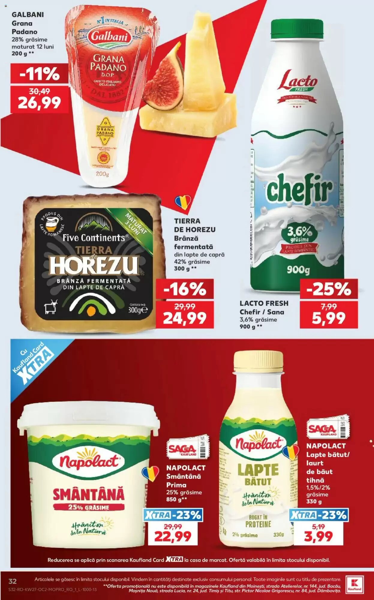Catalogul cu oferte Kaufland valabil de la 01.07.2026 - Pagina 32.