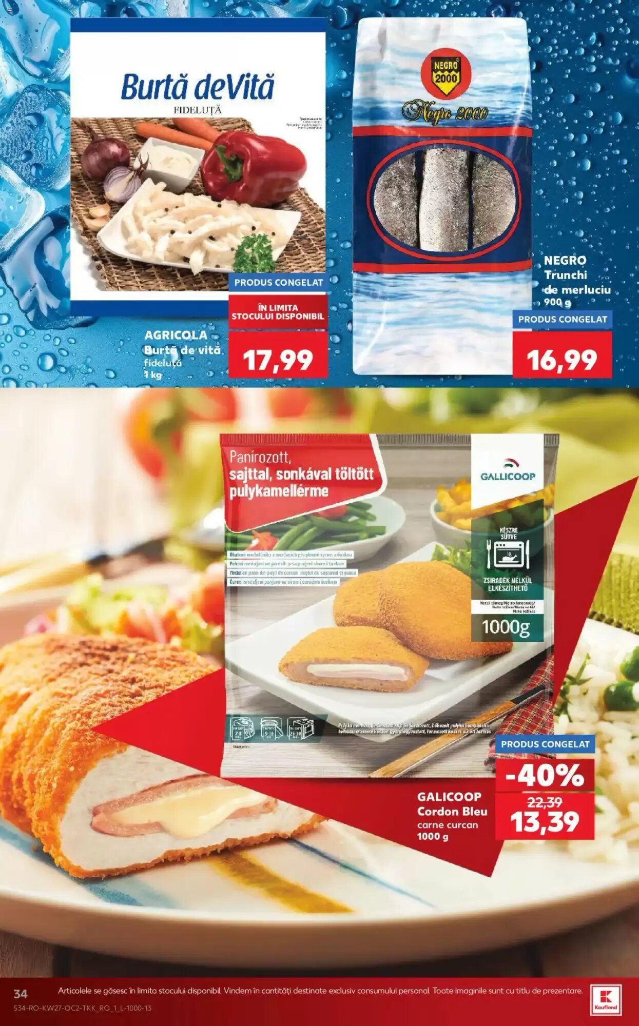 Catalogul cu oferte Kaufland valabil de la 01.07.2026 - Pagina 34.