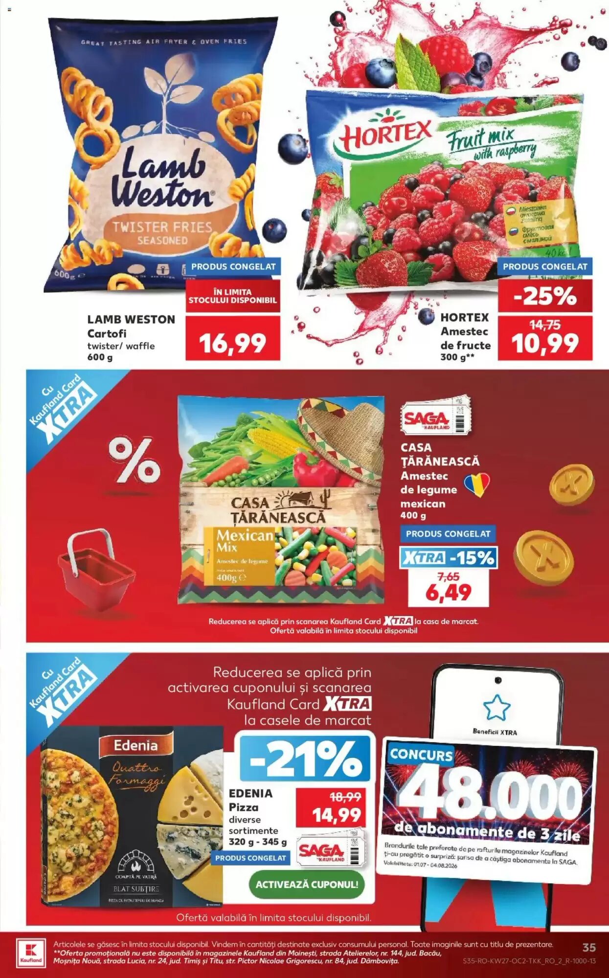 Catalogul cu oferte Kaufland valabil de la 01.07.2026 - Pagina 35.