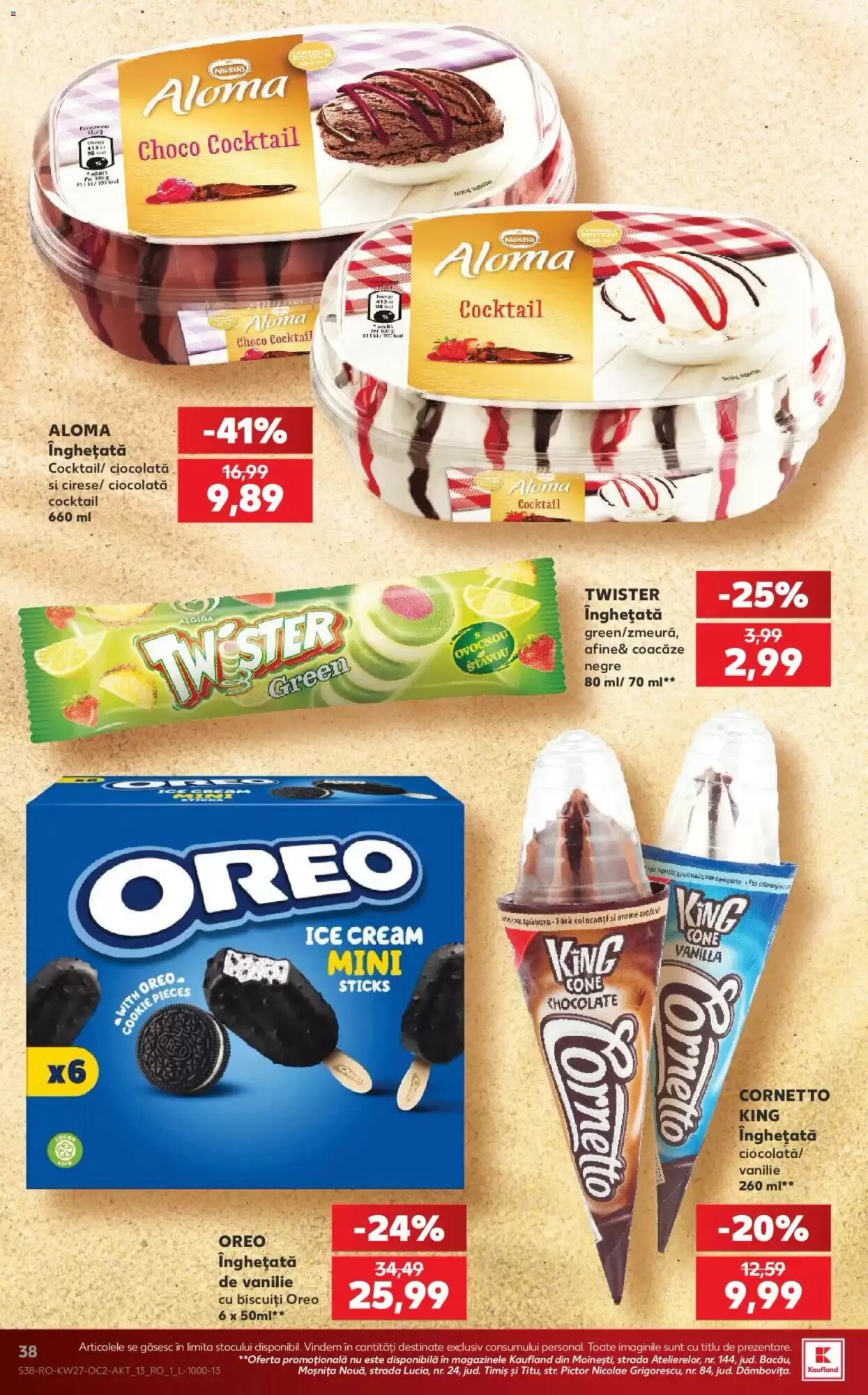Catalogul cu oferte Kaufland valabil de la 01.07.2026 - Pagina 38.
