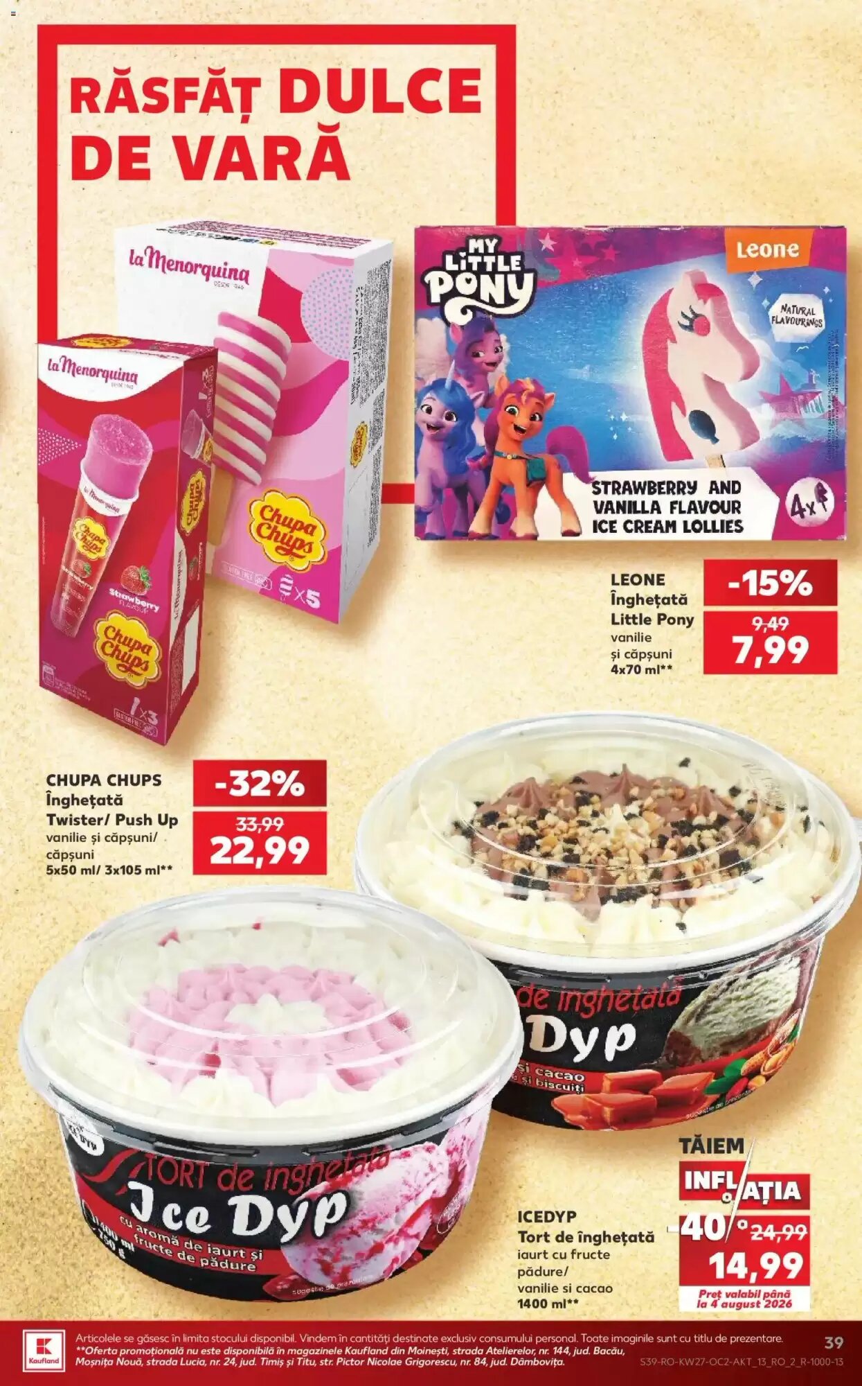 Catalogul cu oferte Kaufland valabil de la 01.07.2026 - Pagina 39.