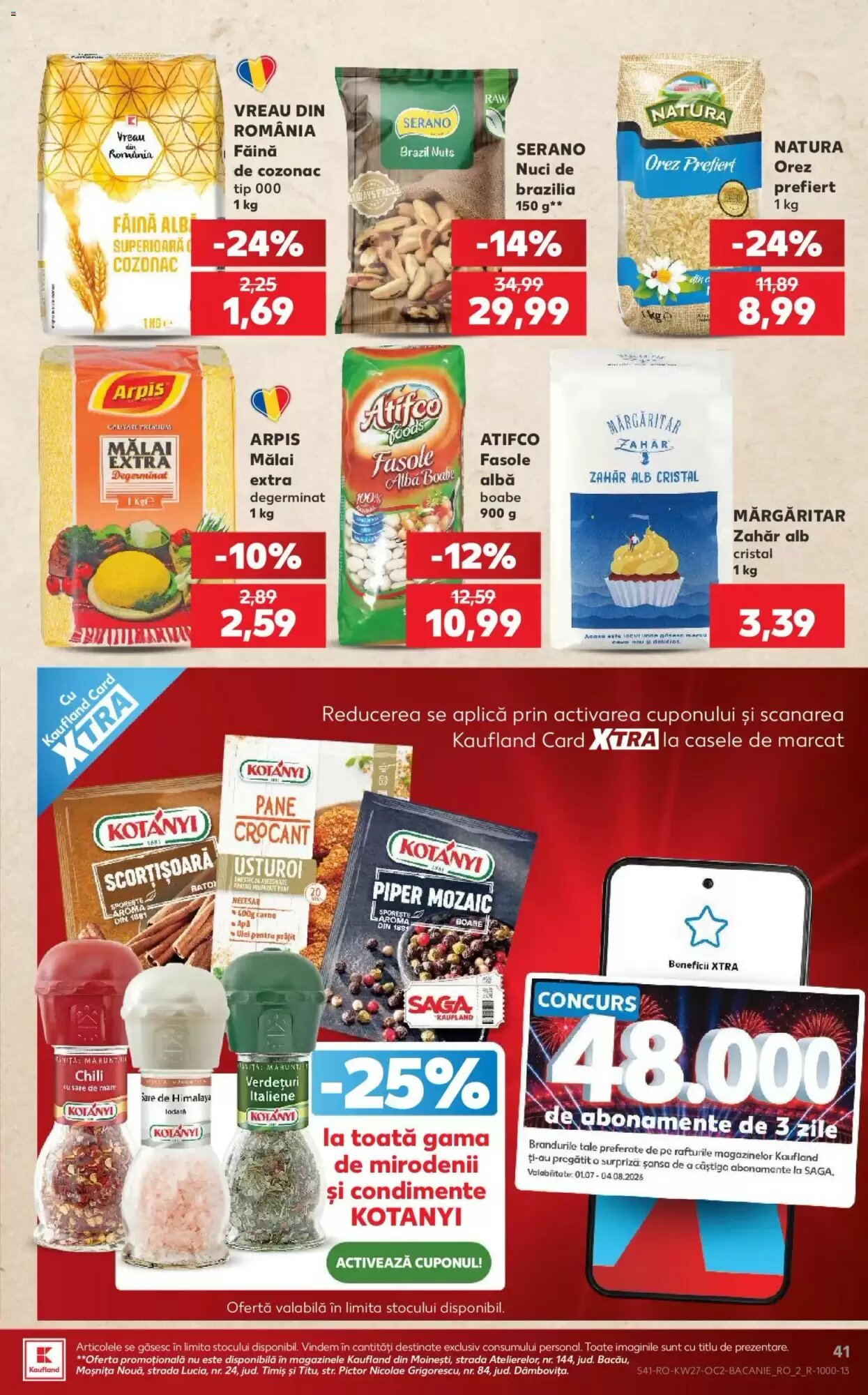 Catalogul cu oferte Kaufland valabil de la 01.07.2026 - Pagina 41.