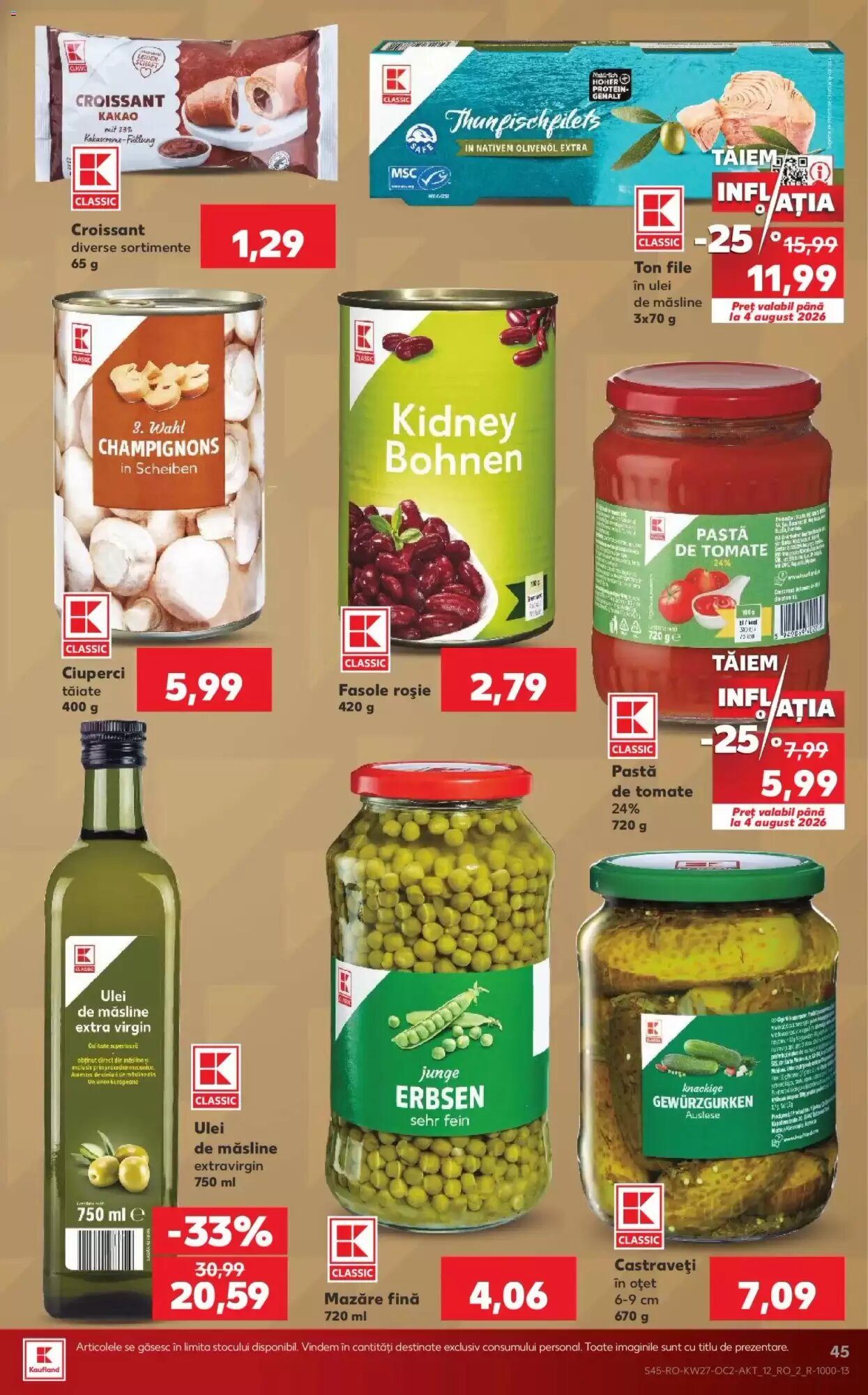 Catalogul cu oferte Kaufland valabil de la 01.07.2026 - Pagina 45.