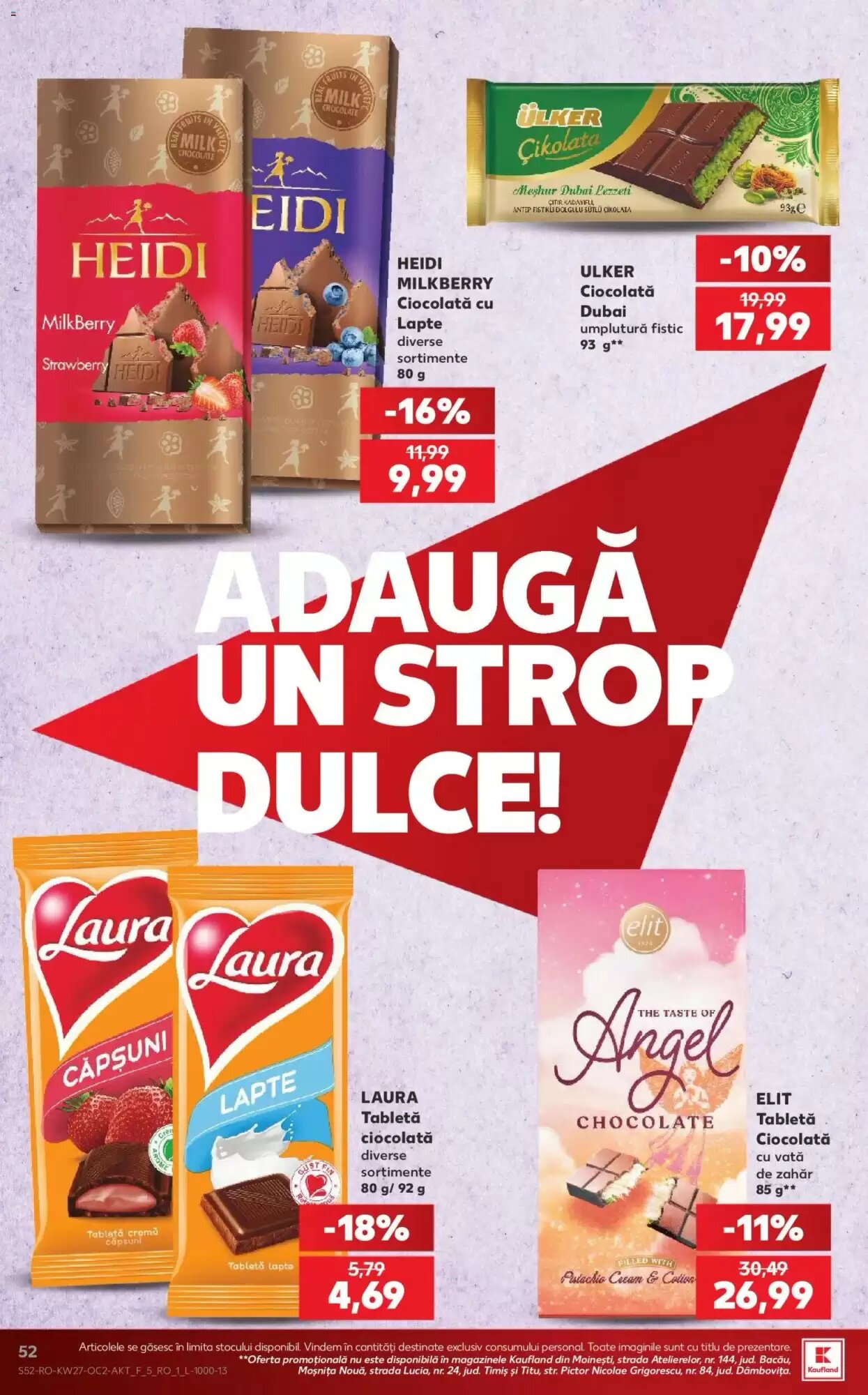 Catalogul cu oferte Kaufland valabil de la 01.07.2026 - Pagina 52.