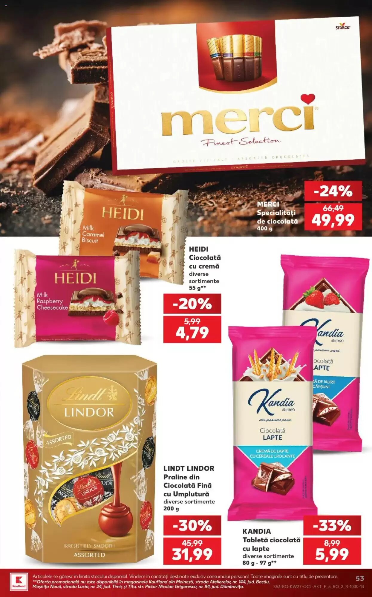 Catalogul cu oferte Kaufland valabil de la 01.07.2026 - Pagina 53.