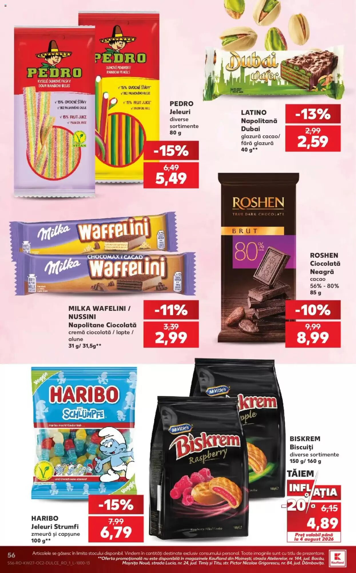 Catalogul cu oferte Kaufland valabil de la 01.07.2026 - Pagina 56.