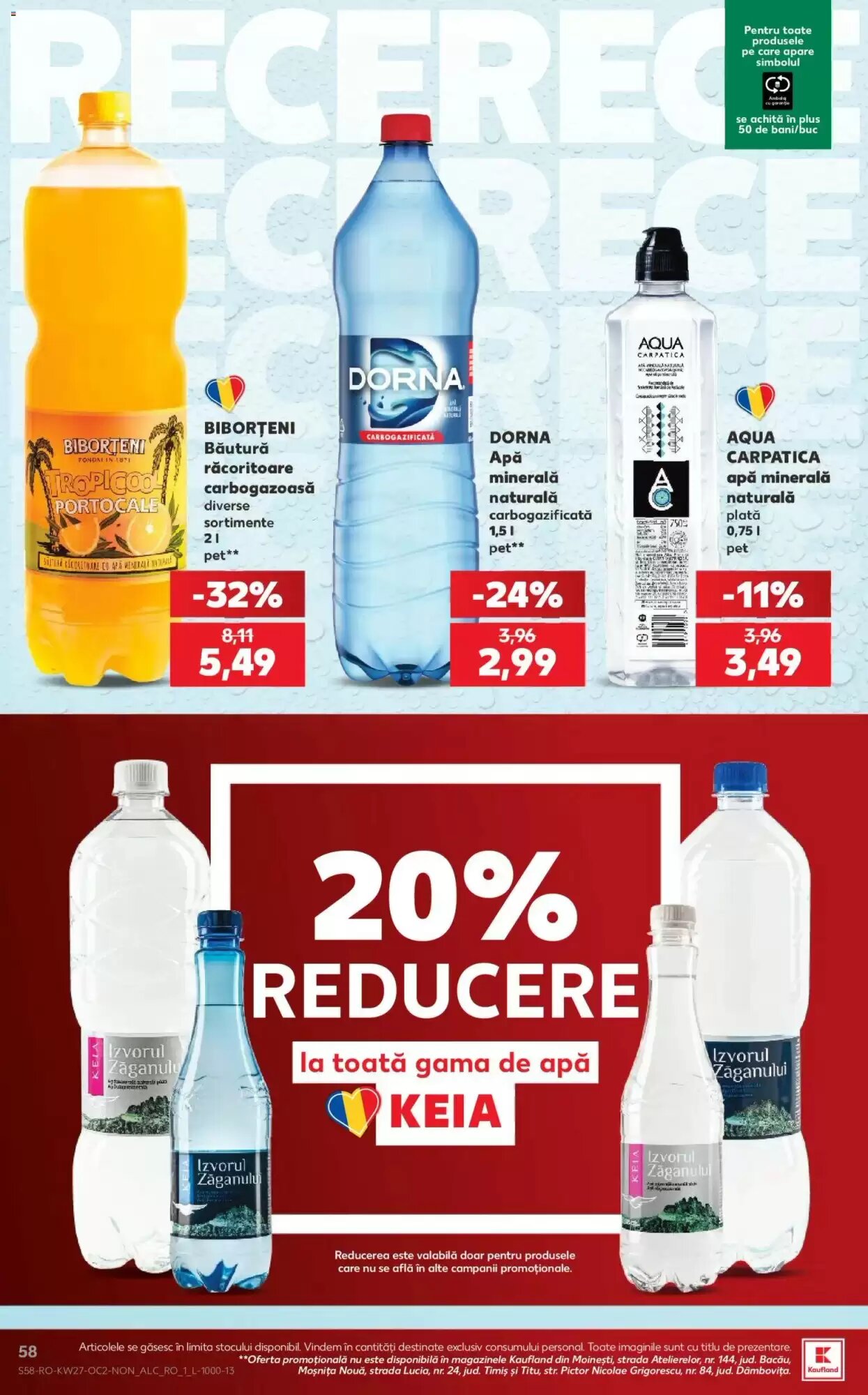 Catalogul cu oferte Kaufland valabil de la 01.07.2026 - Pagina 58.