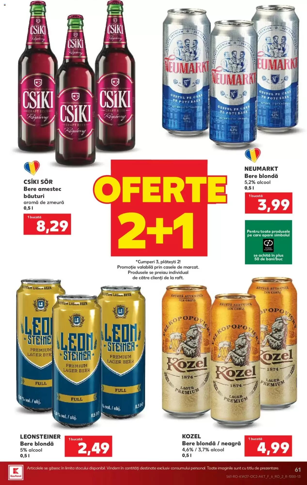 Catalogul cu oferte Kaufland valabil de la 01.07.2026 - Pagina 61.
