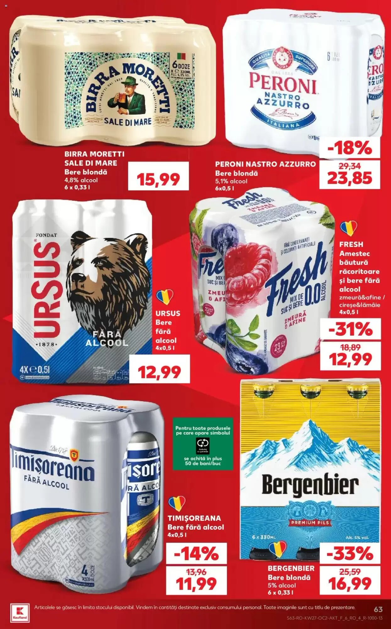 Catalogul cu oferte Kaufland valabil de la 01.07.2026 - Pagina 63.