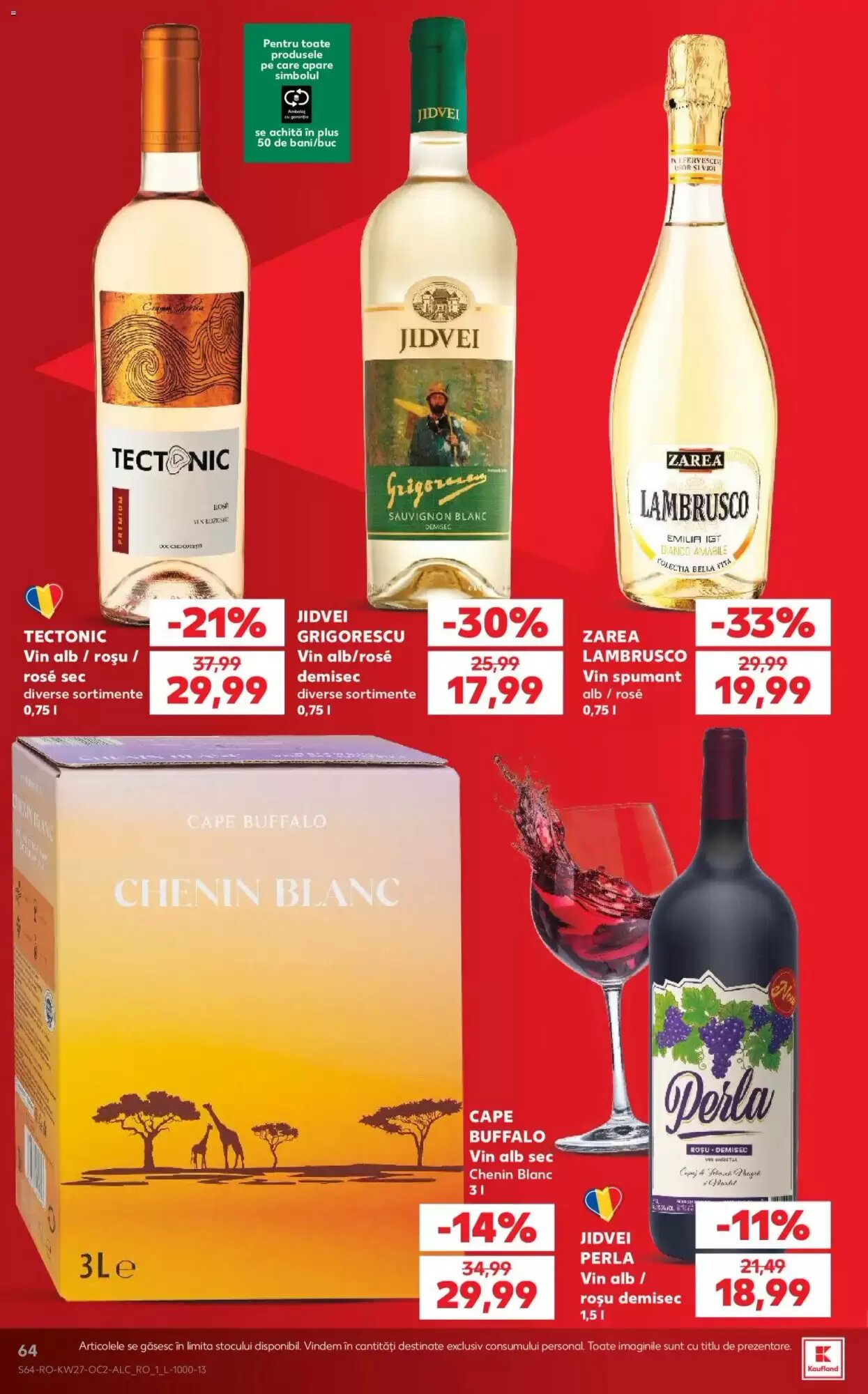Catalogul cu oferte Kaufland valabil de la 01.07.2026 - Pagina 64.