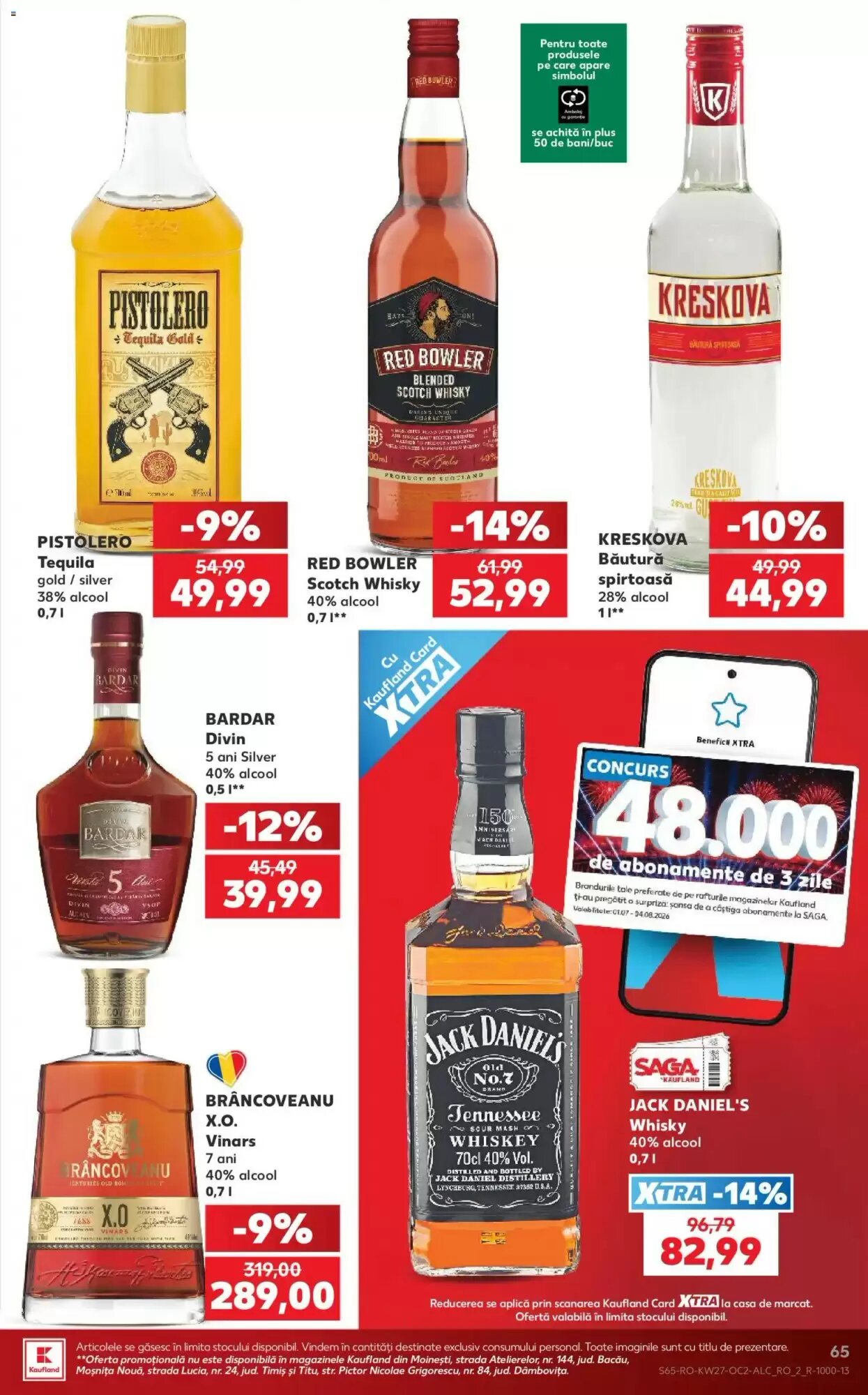 Catalogul cu oferte Kaufland valabil de la 01.07.2026 - Pagina 65.
