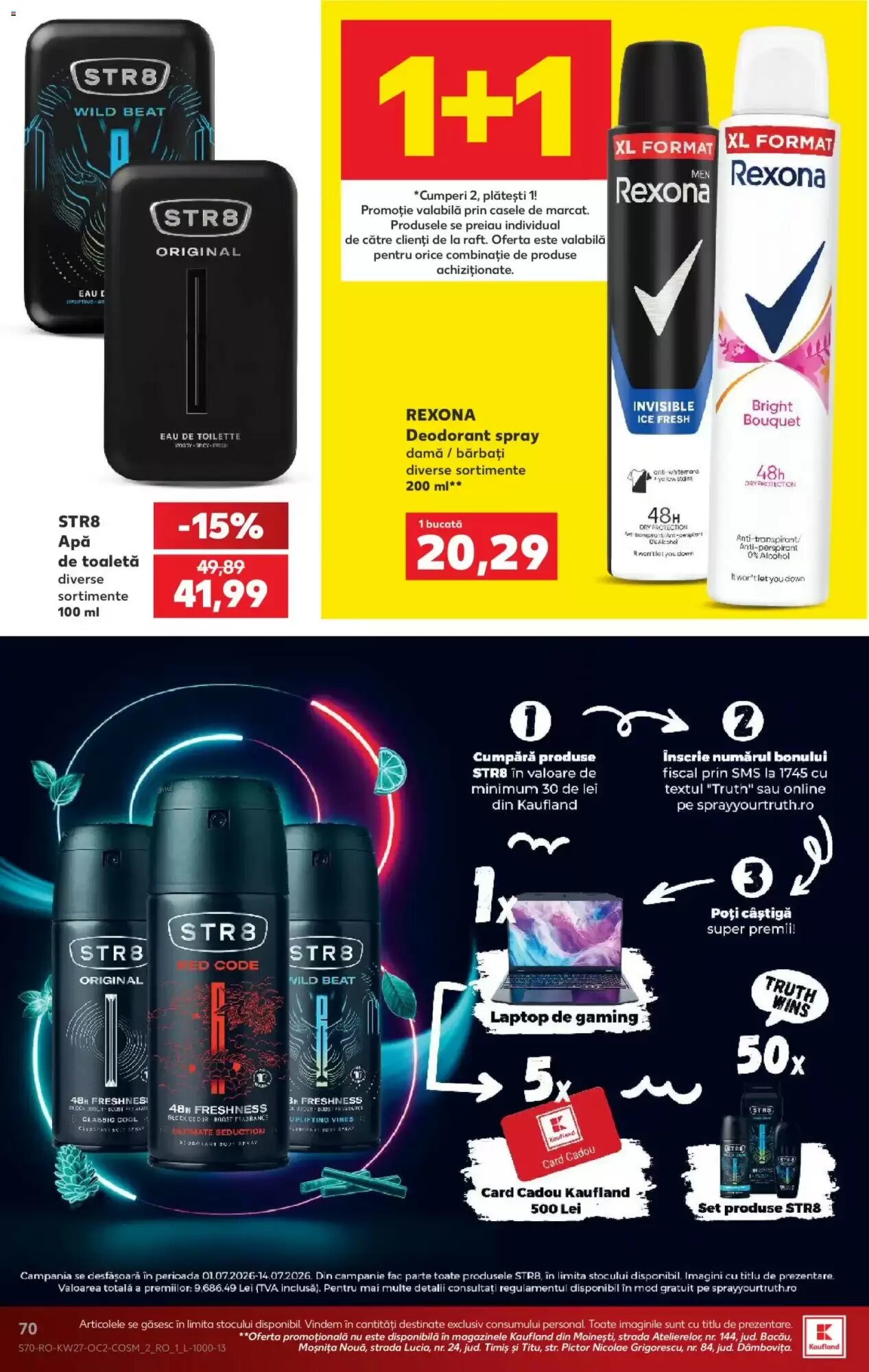 Catalogul cu oferte Kaufland valabil de la 01.07.2026 - Pagina 70.