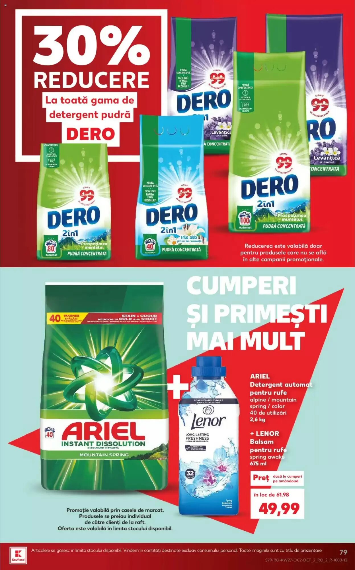 Catalogul cu oferte Kaufland valabil de la 01.07.2026 - Pagina 79.