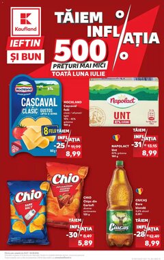 Catalogul cu oferte Kaufland valabil de la 01.07.2026