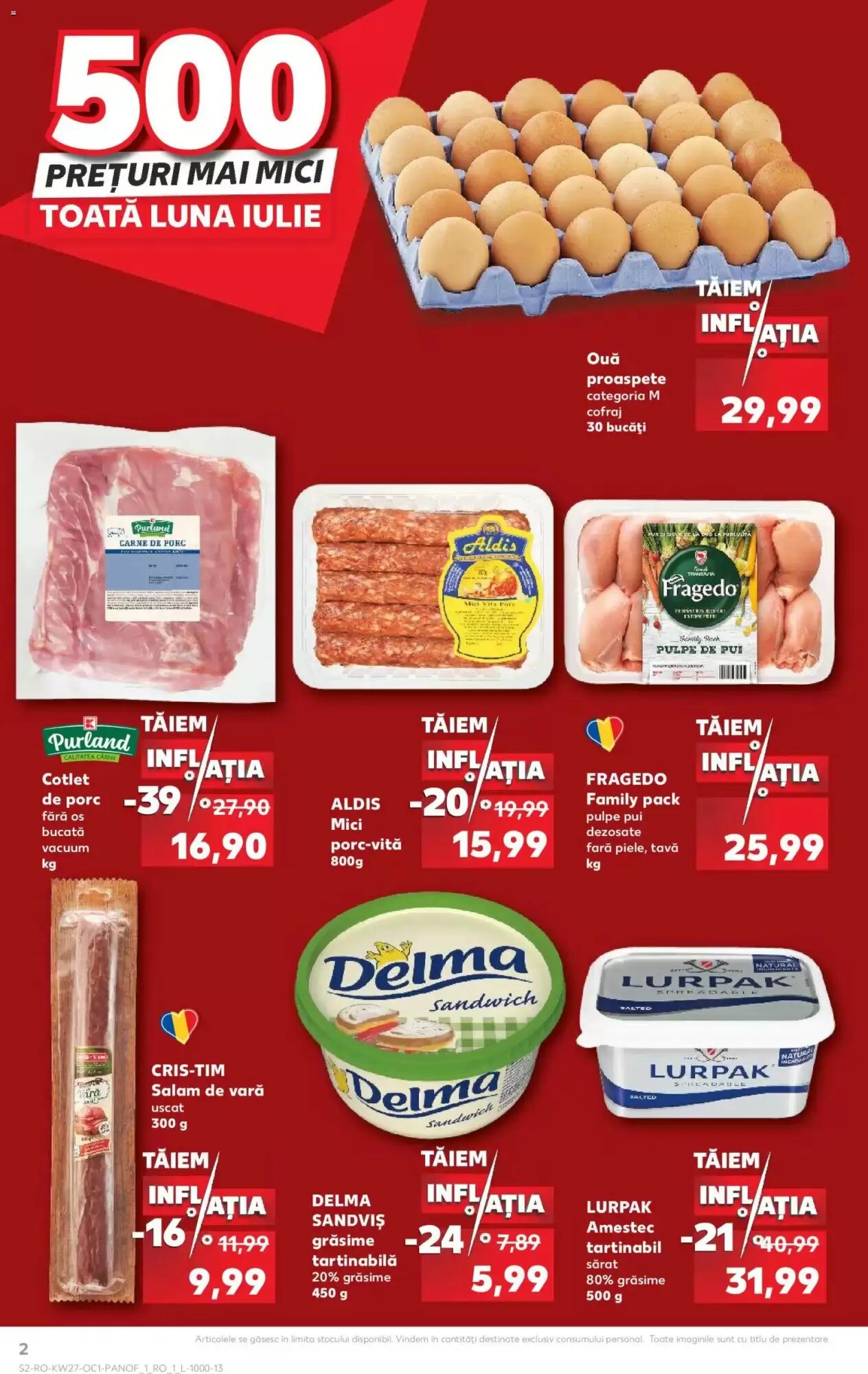 Catalogul cu oferte Kaufland valabil de la 01.07.2026 - Pagina 2.