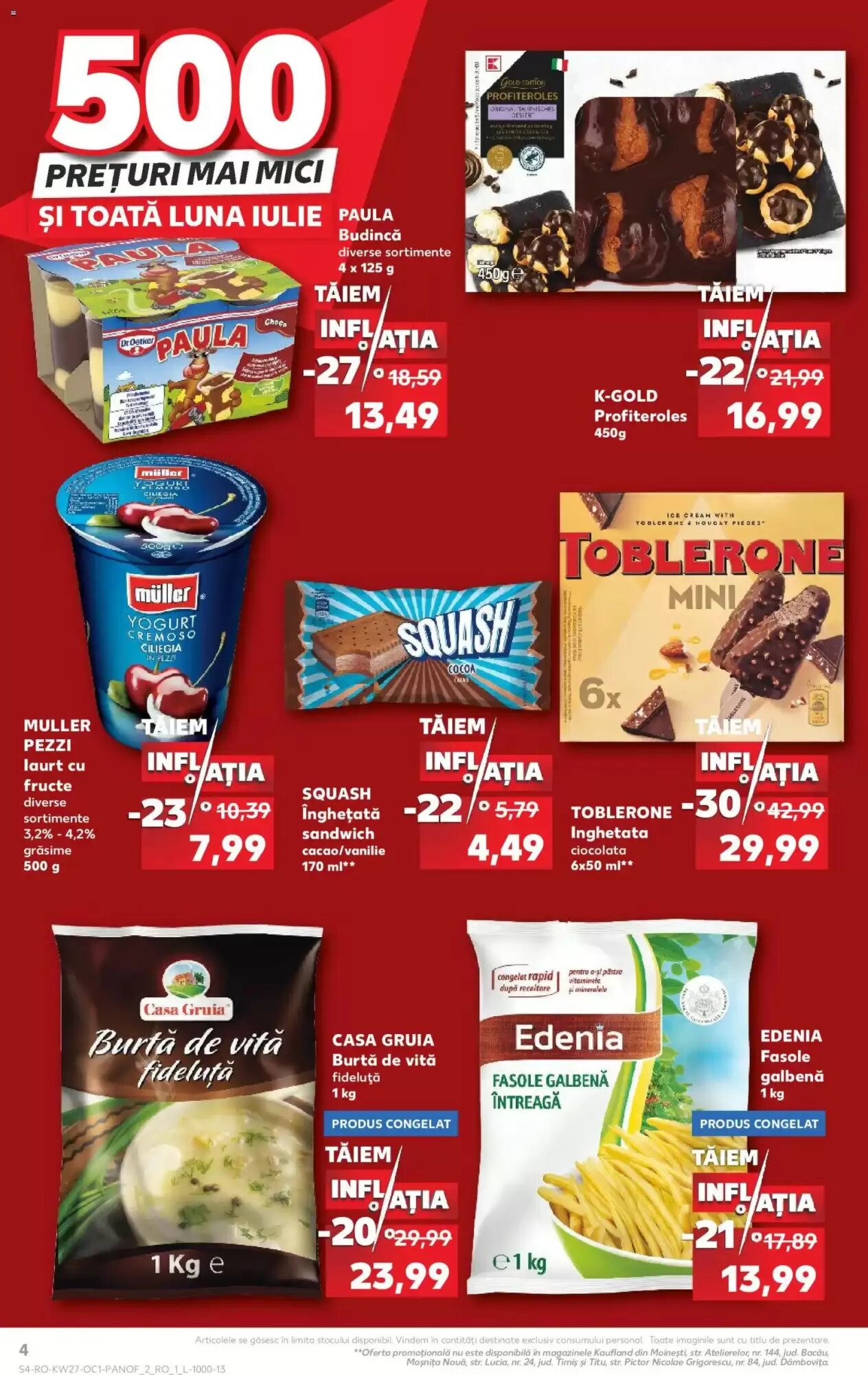 Catalogul cu oferte Kaufland valabil de la 01.07.2026 - Pagina 4.