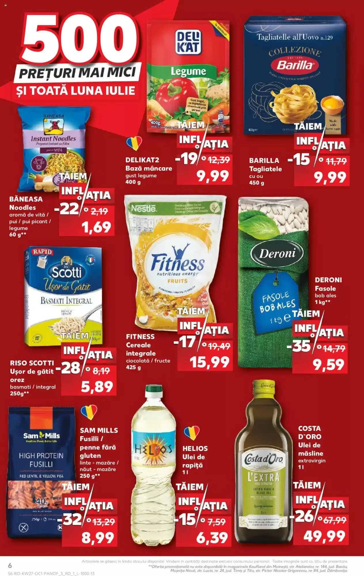 Catalogul cu oferte Kaufland valabil de la 01.07.2026 - Pagina 6.