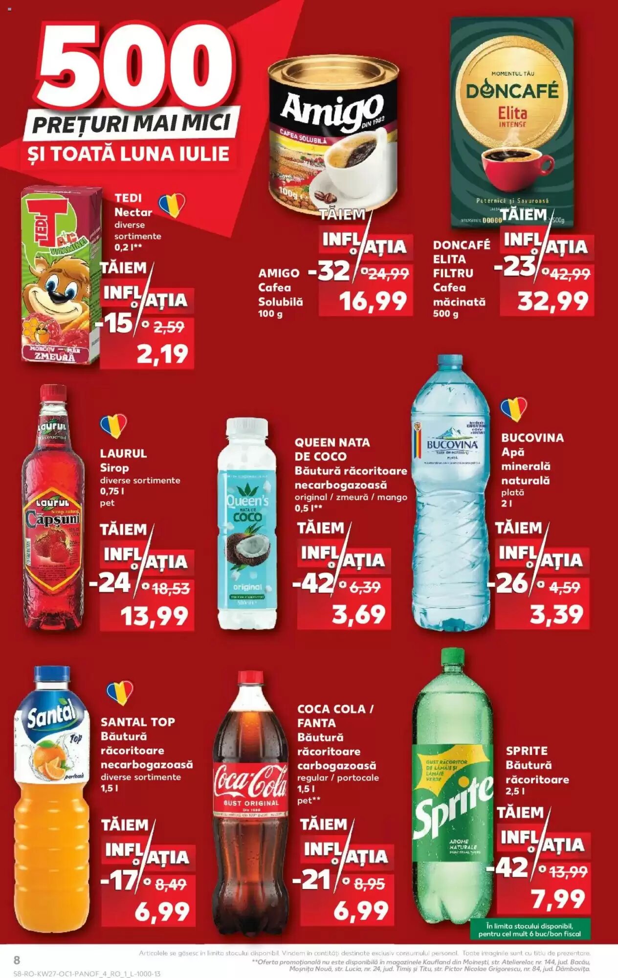 Catalogul cu oferte Kaufland valabil de la 01.07.2026 - Pagina 8.