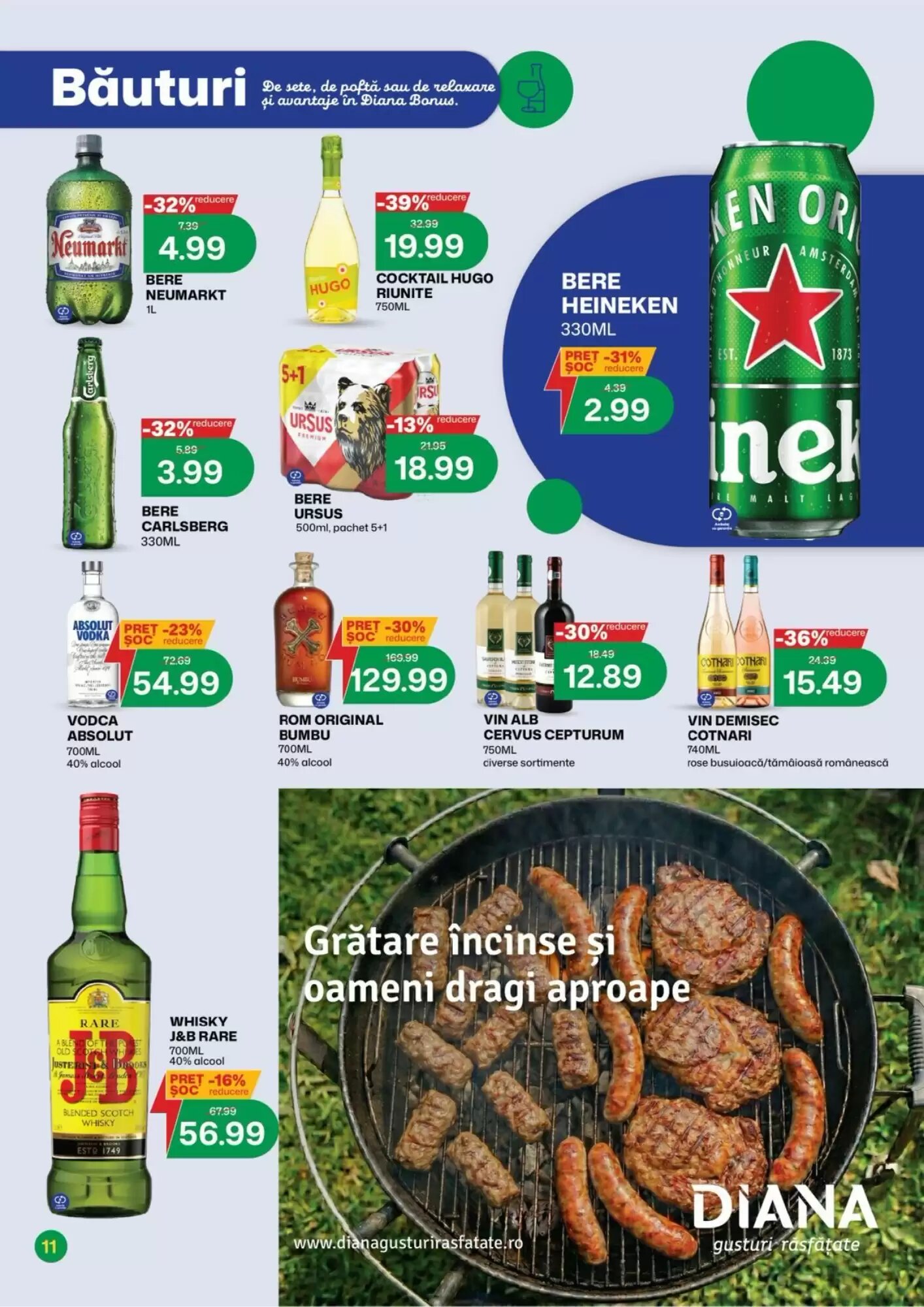 Catalogul cu oferte Diana Supermarket valabil de la 01.07.2026 - Pagina 10.