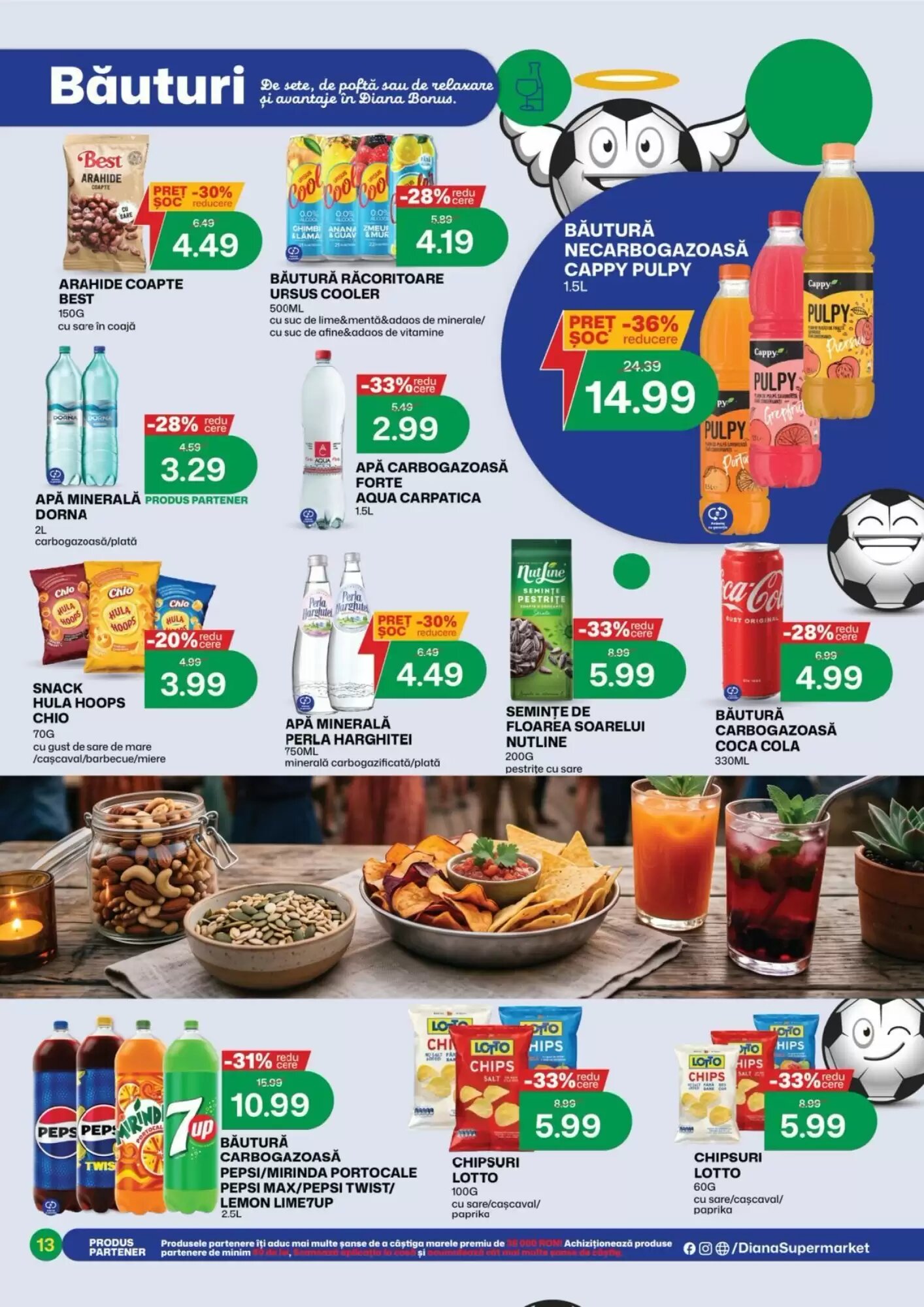 Catalogul cu oferte Diana Supermarket valabil de la 01.07.2026 - Pagina 12.