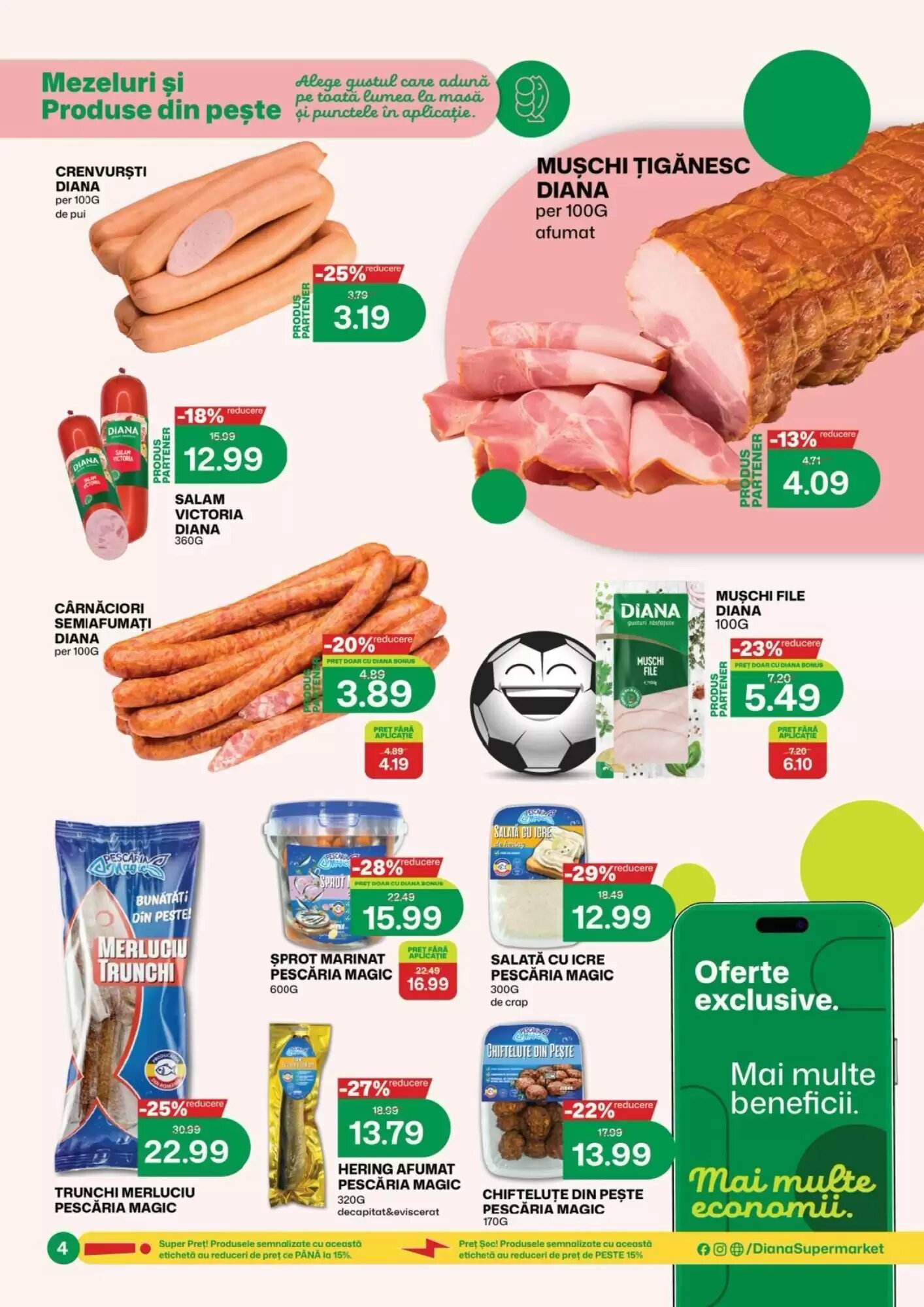 Catalogul cu oferte Diana Supermarket valabil de la 01.07.2026 - Pagina 4.